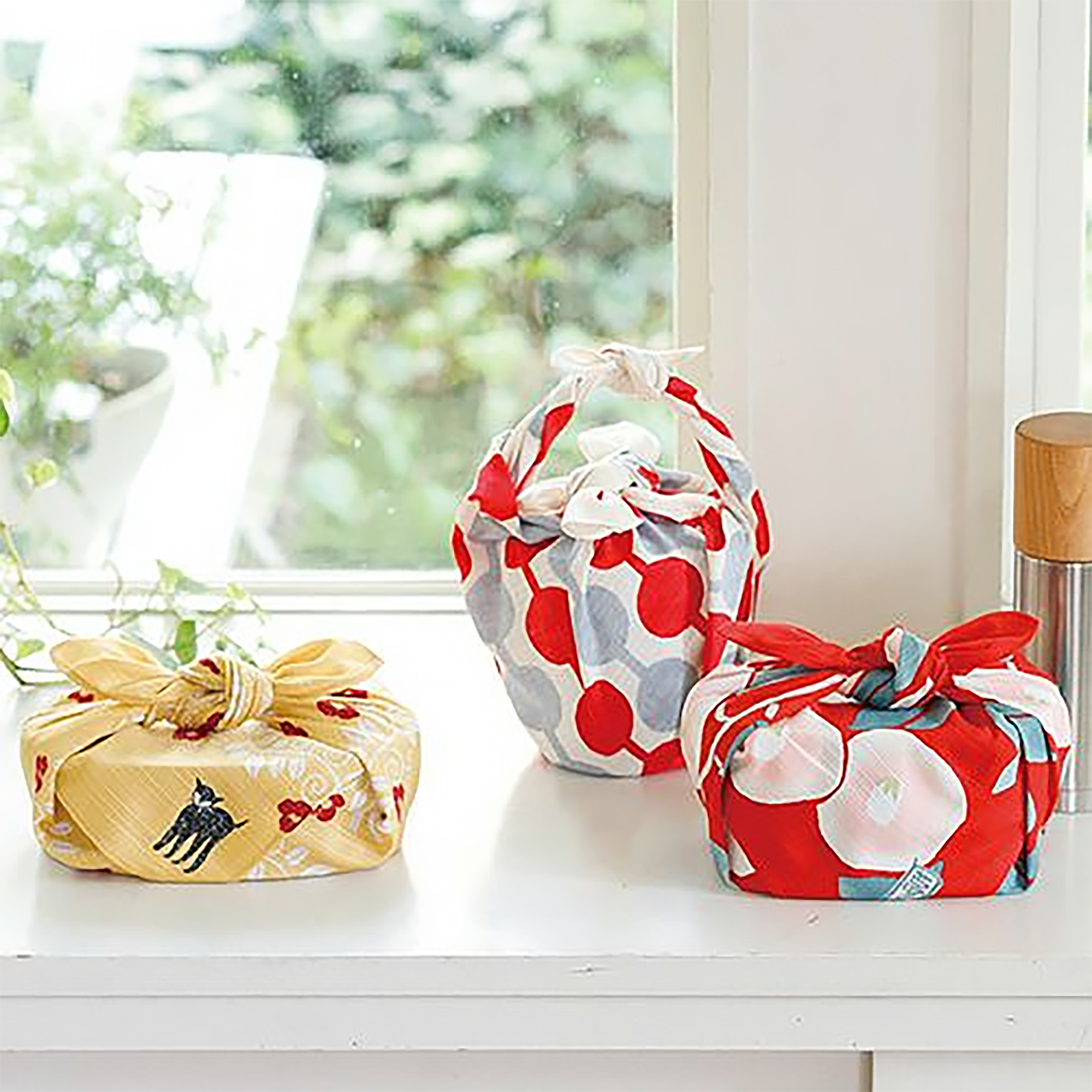 Furoshiki japonais en coton Musubi Kyoto