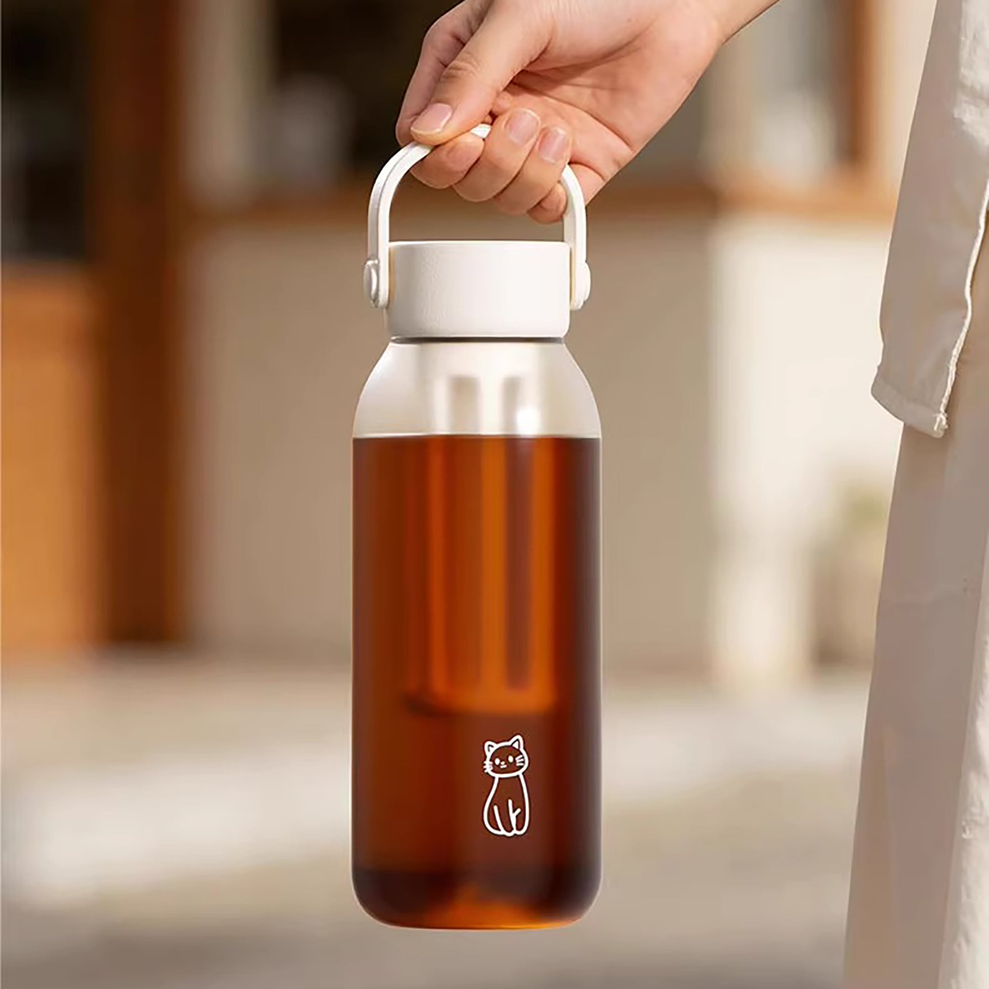 Gobelet cold brew en Tritan avec filtre intégré