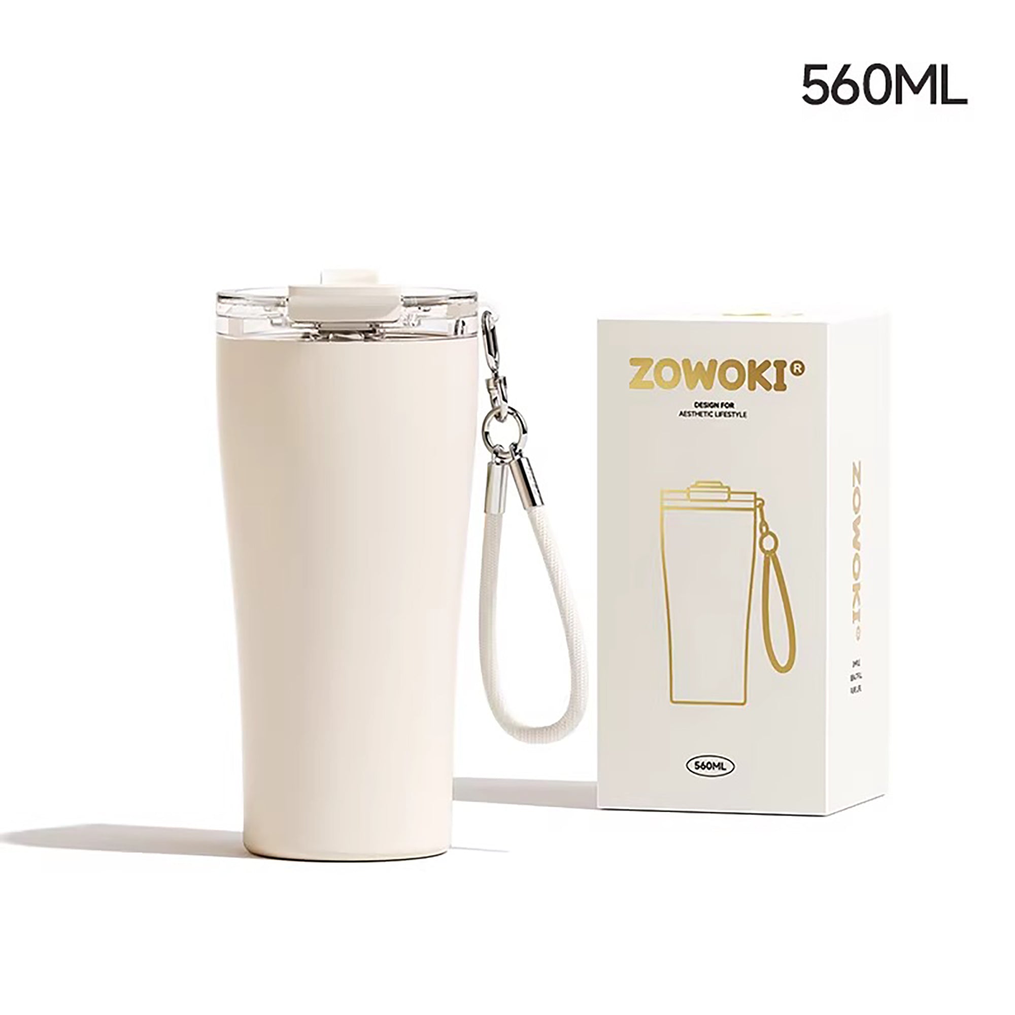 Goblet isotherme 560ml en acier inoxydable 316,