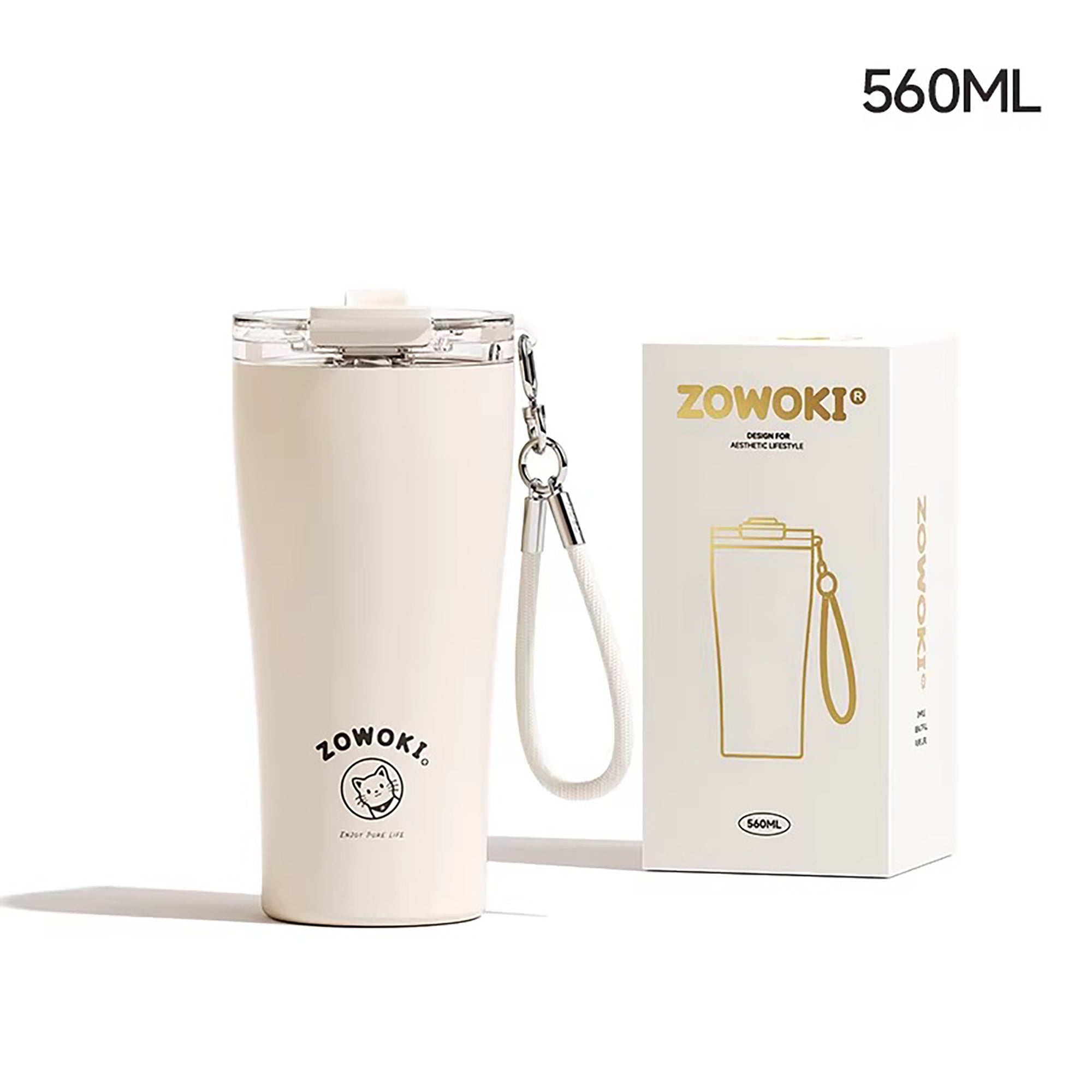 Goblet isotherme 560ml en acier inoxydable 316,