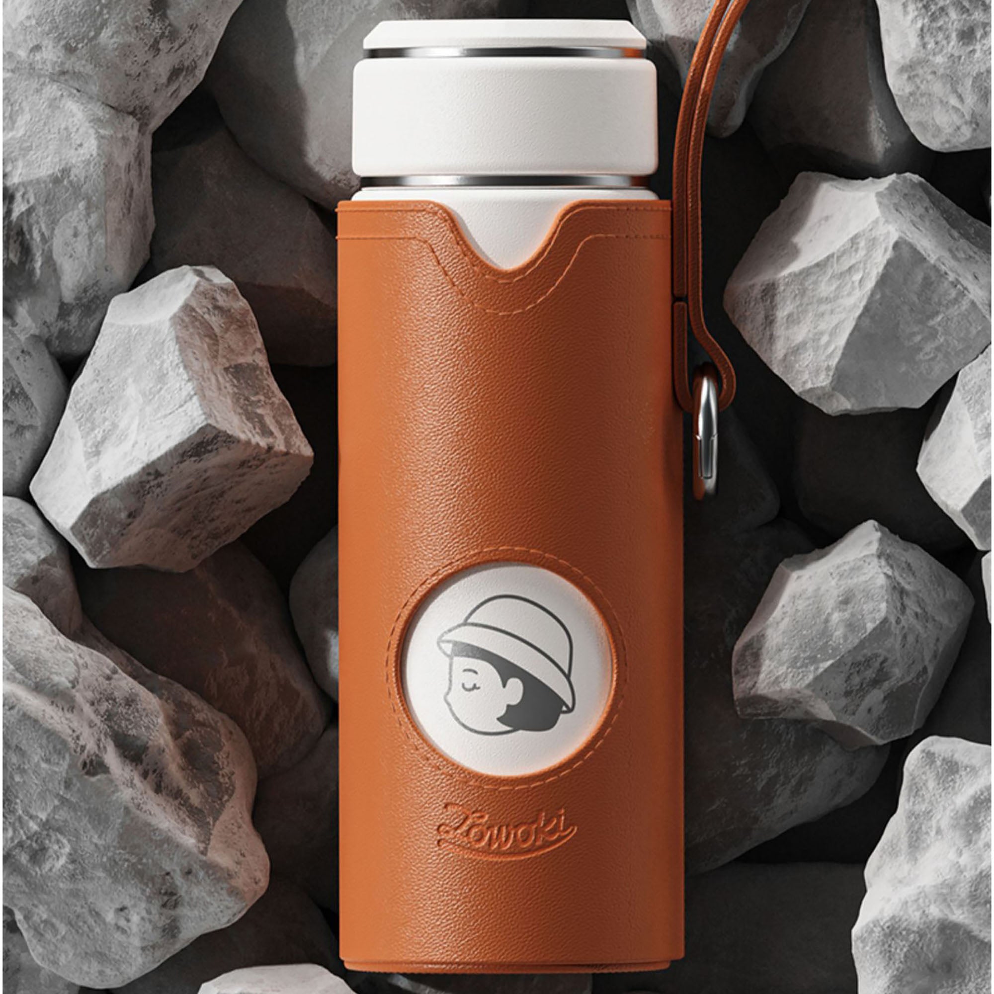 GOURDE THERMO en 480ML avec double infuseur