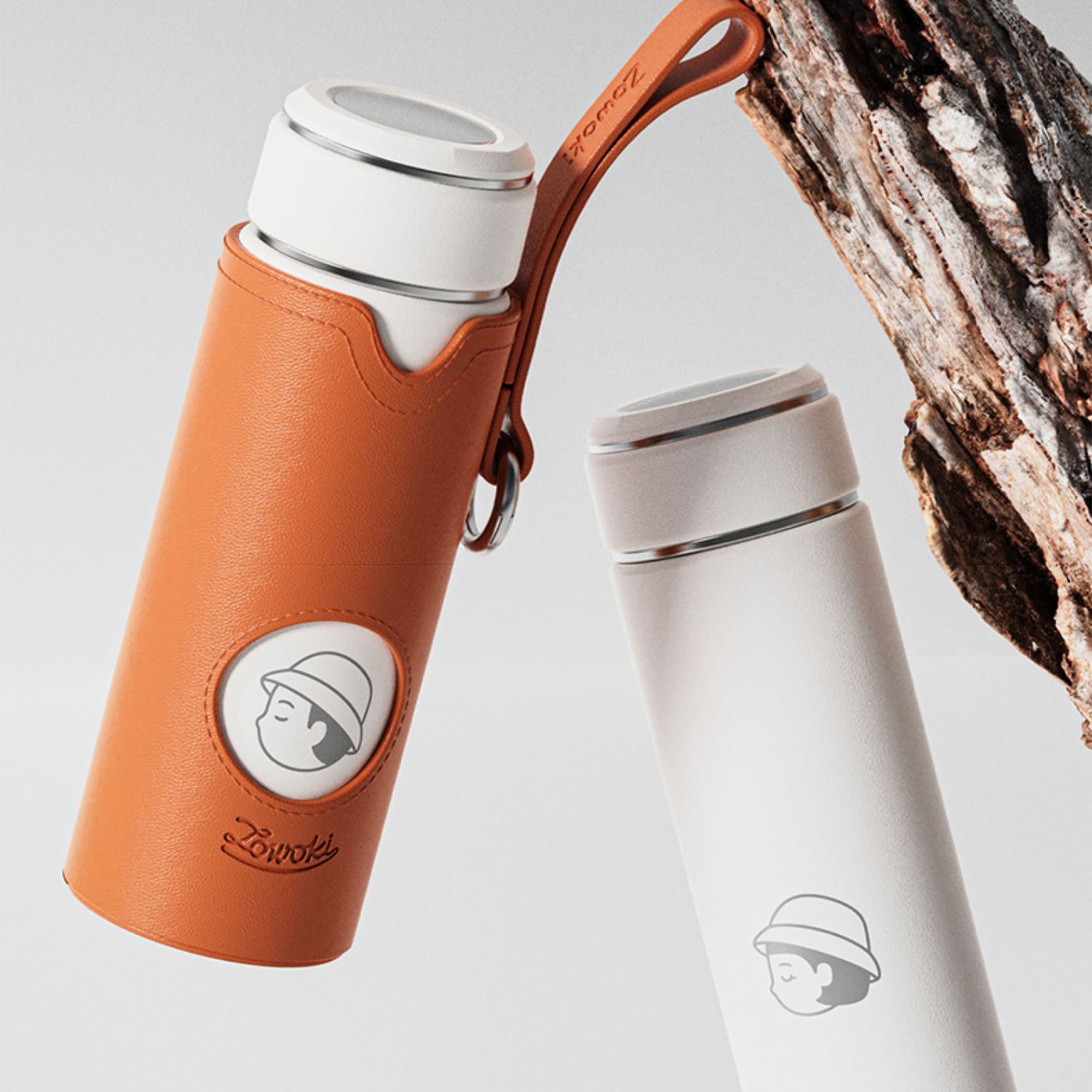 GOURDE THERMO en 480ML avec double infuseur