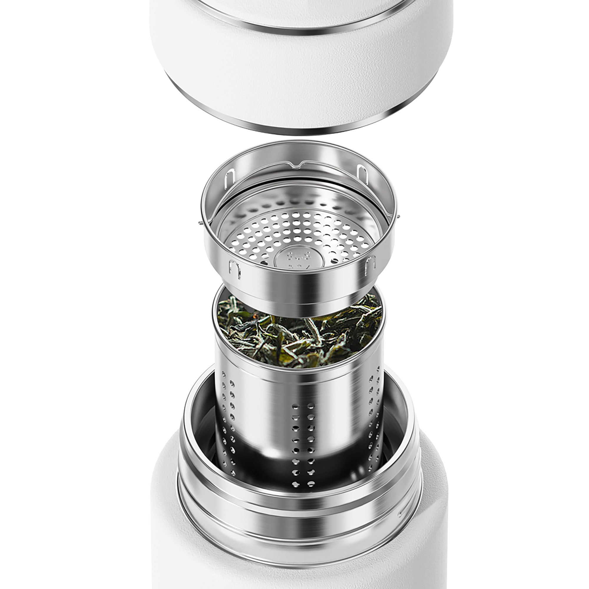 GOURDE THERMO en 480ML avec double infuseur
