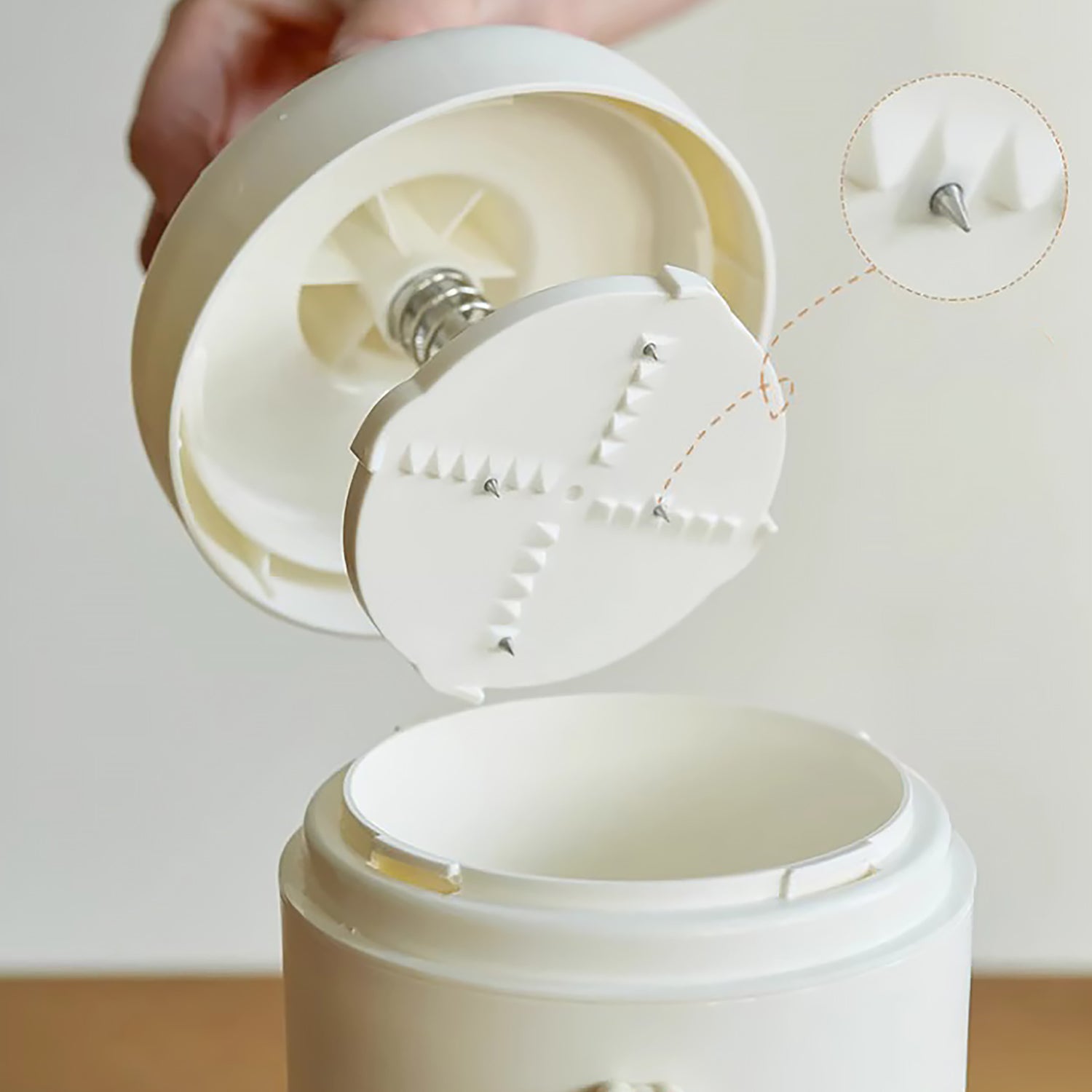 Broyeur à glace manuel pour granités maison