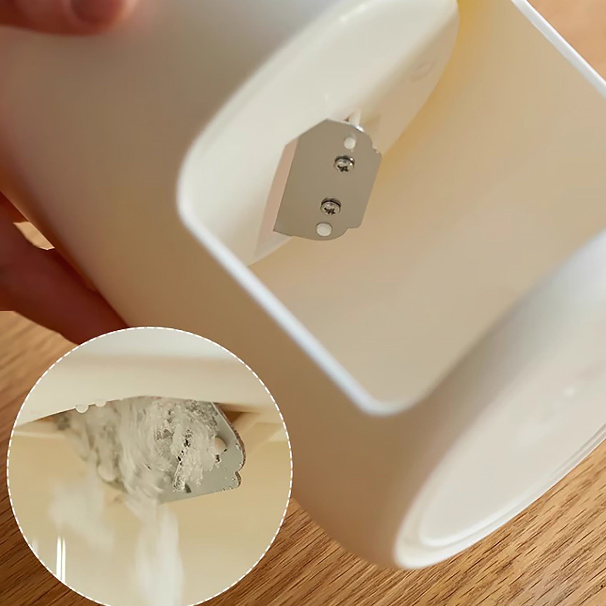 Broyeur à glace manuel pour granités maison