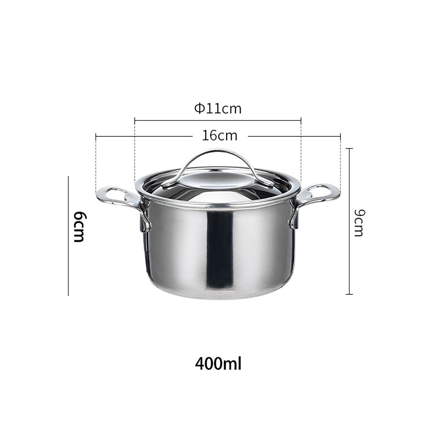 Mini marmite en inox Shimoyama