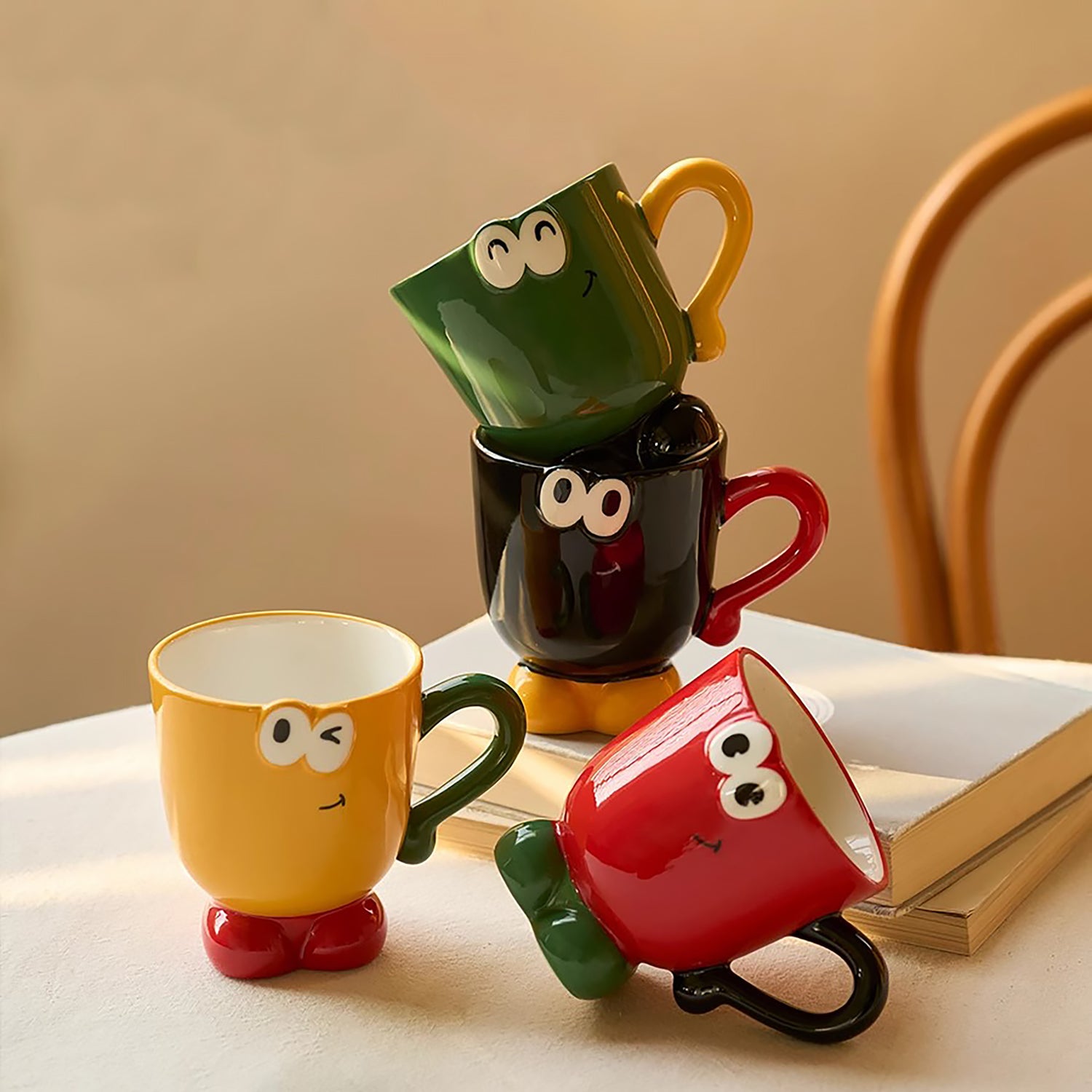Mug en céramique style féerique