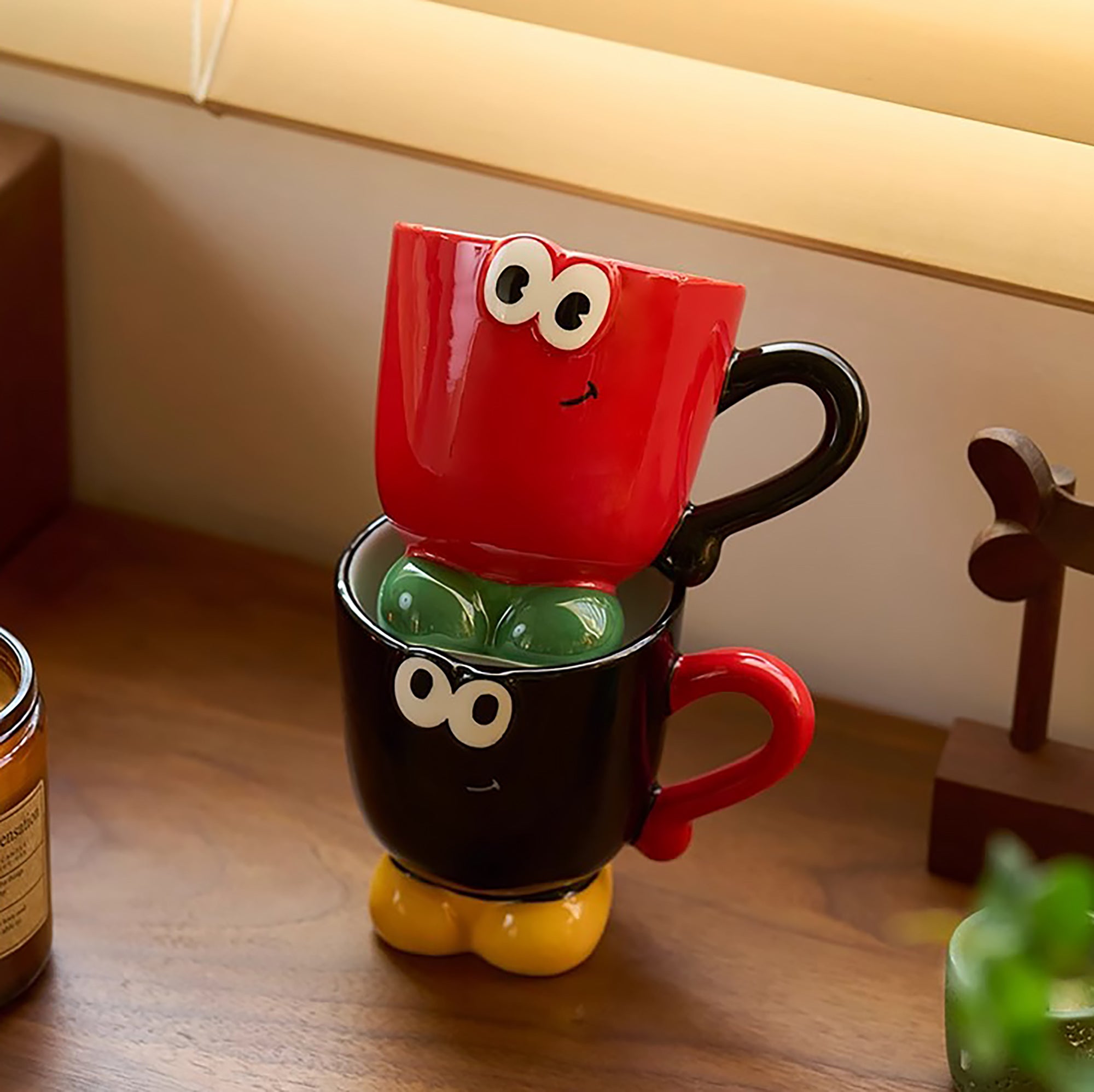 Mug en céramique style féerique