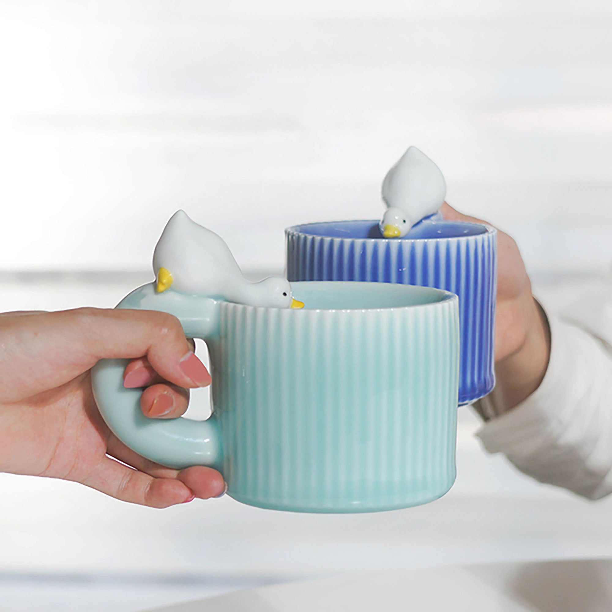 MUG-CANARD-PORCELAINE