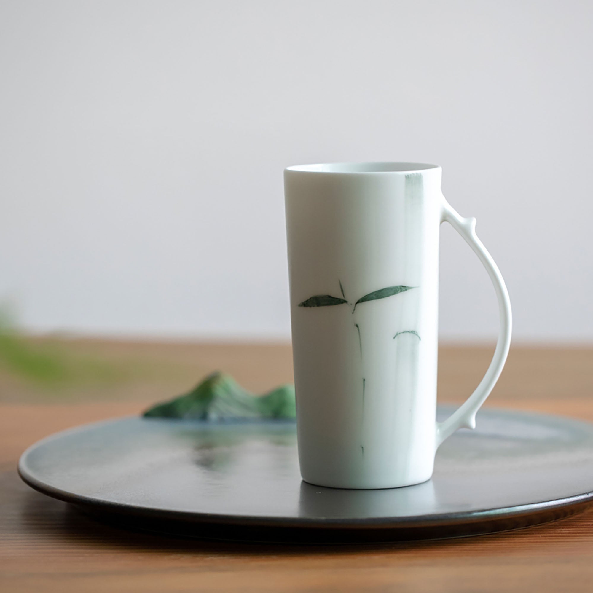 Handmade porcelain mug