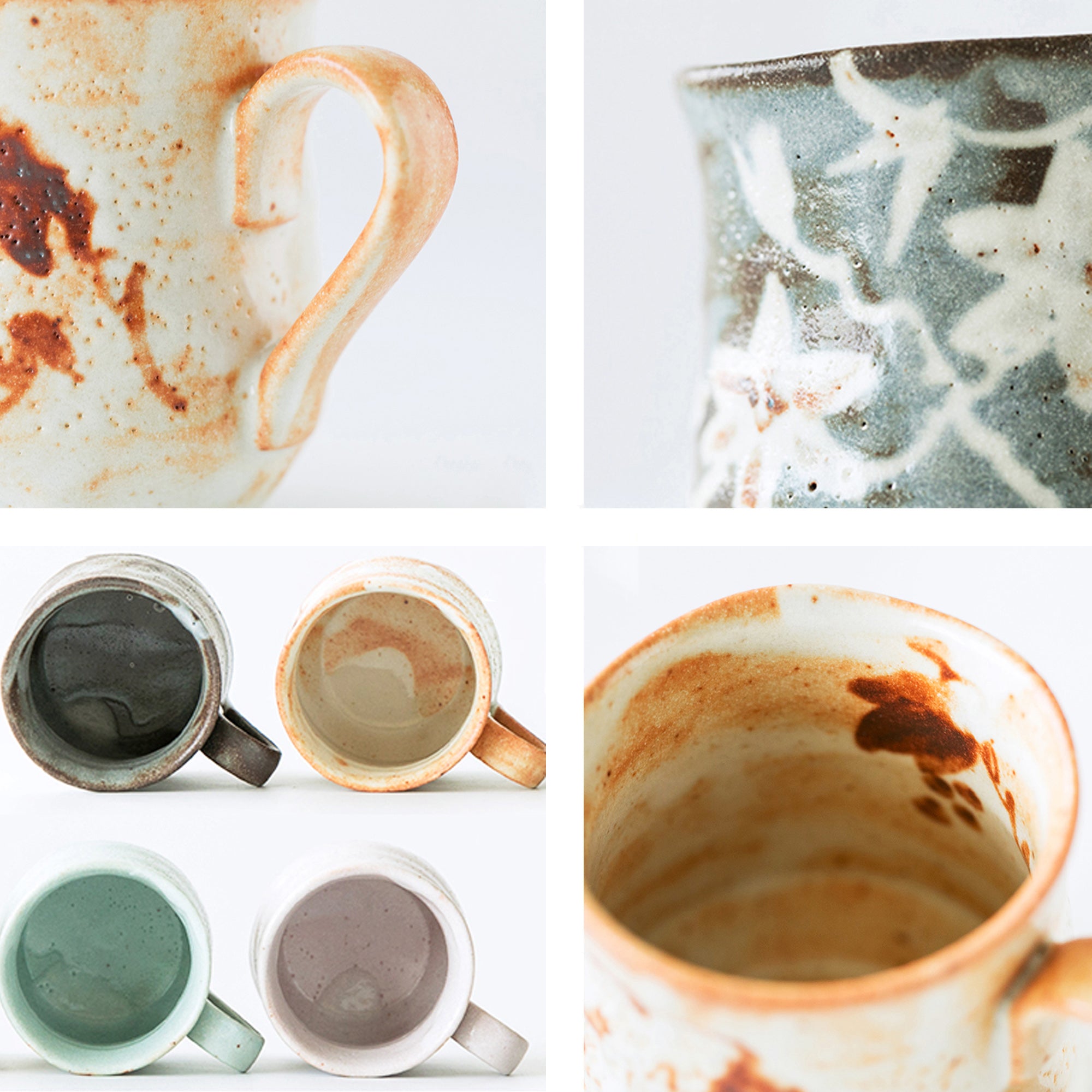 Shino-yaki mug