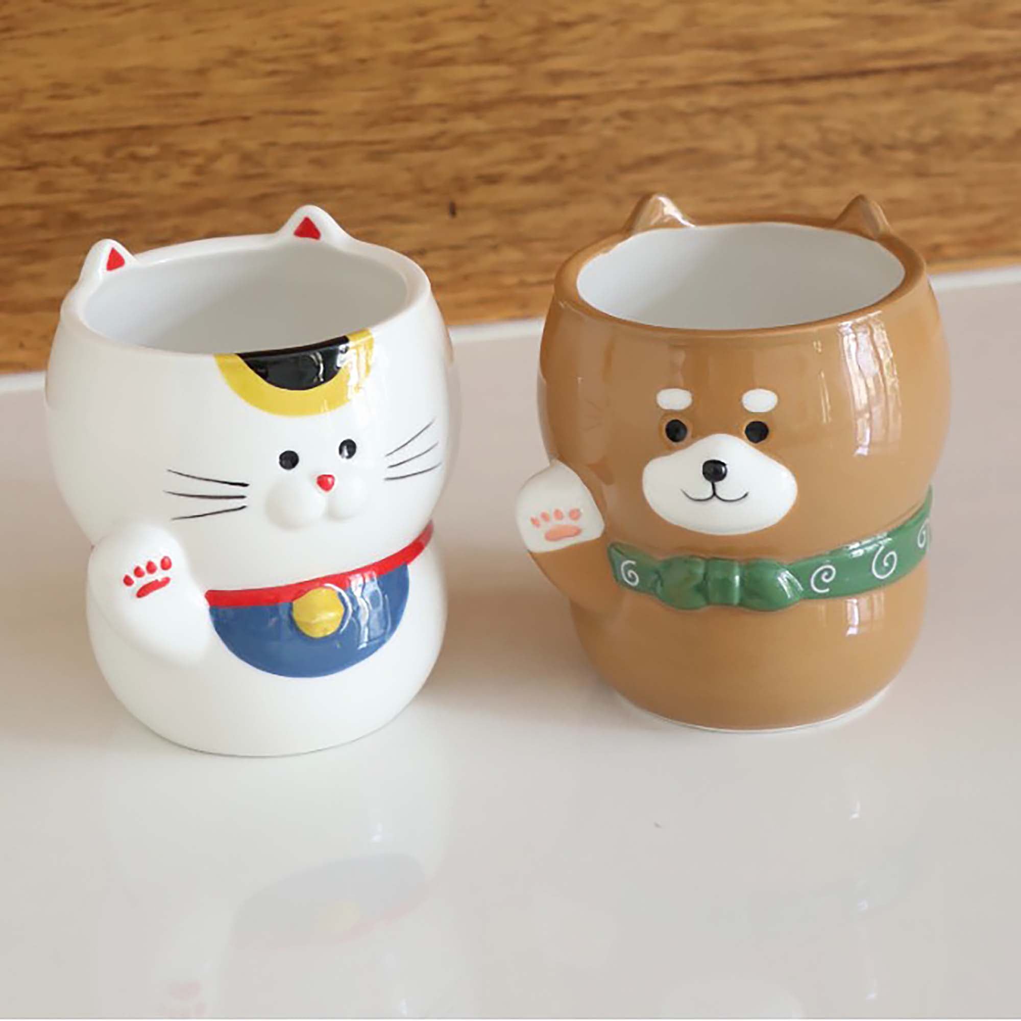 Mug porte-bonheur en céramique Décole