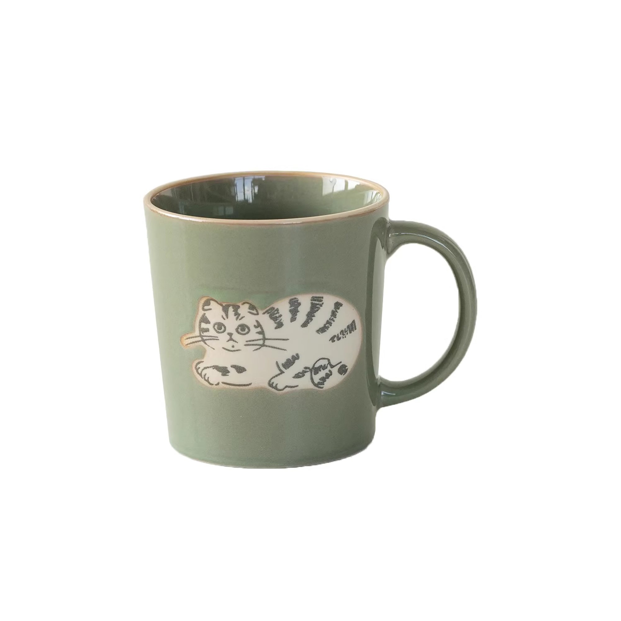 Mug Minoyaki en céramique motif chats adorables