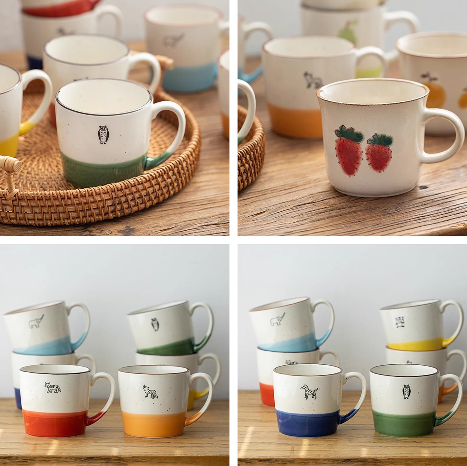 Mug en céramique Minoyaki