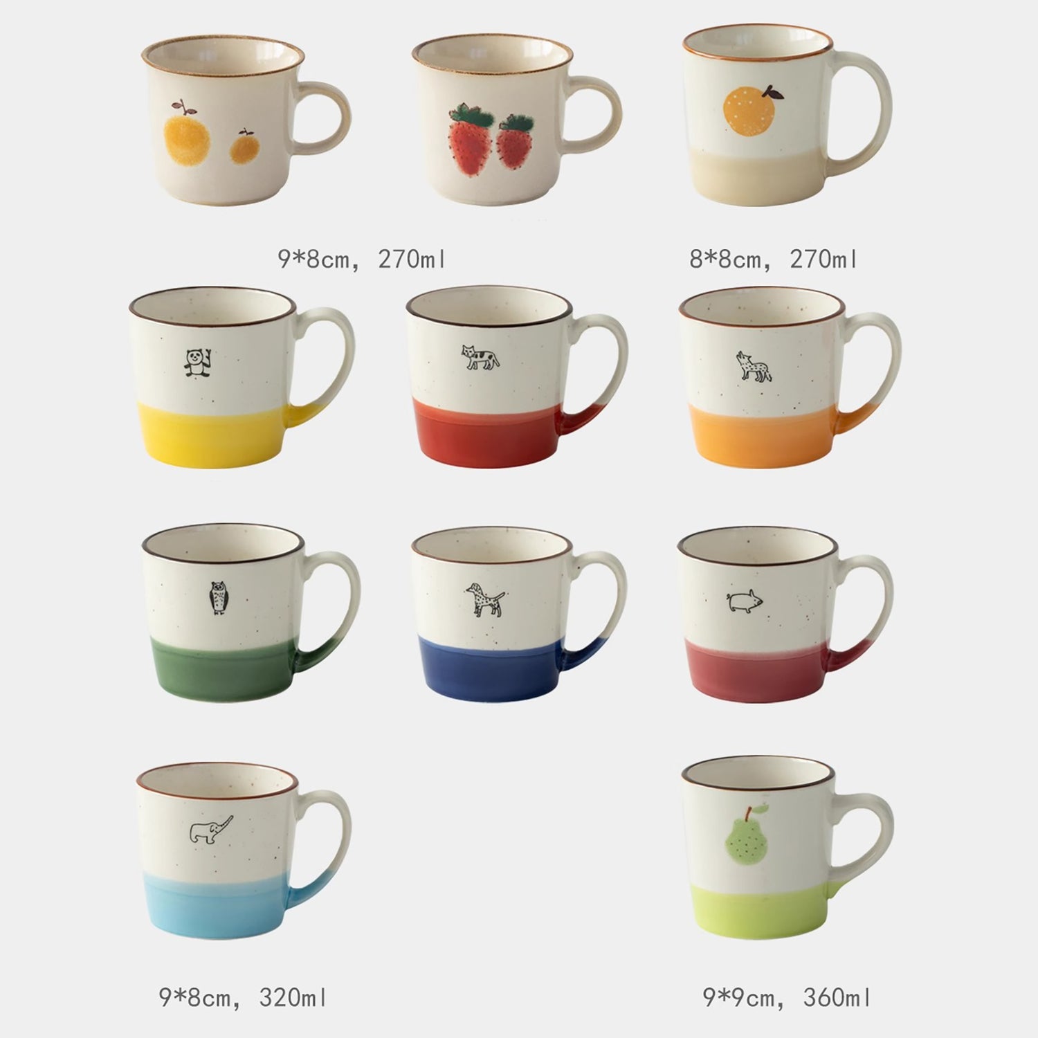 Mug en céramique Minoyaki