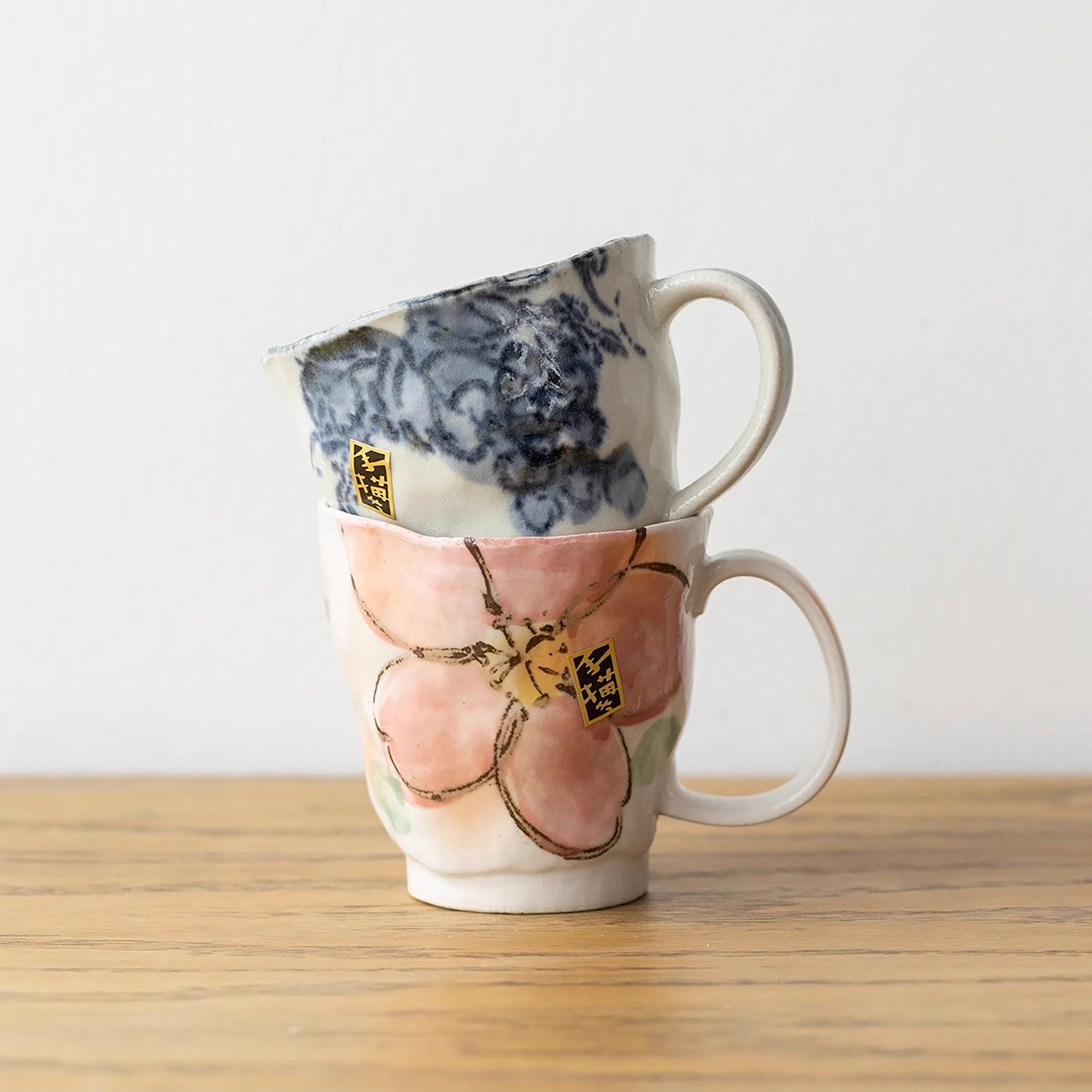 Mug en céramique Minoyaki fait main
