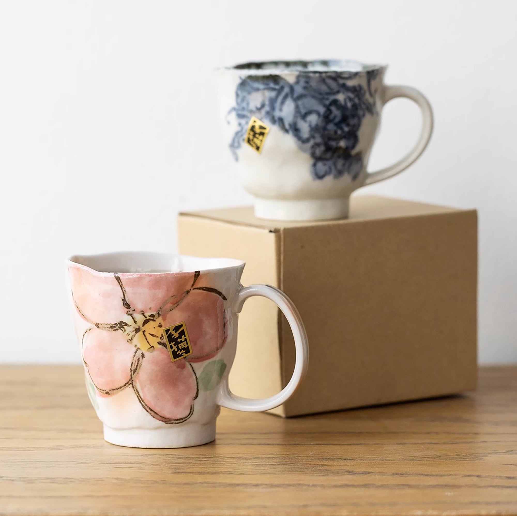Mug en céramique Minoyaki fait main