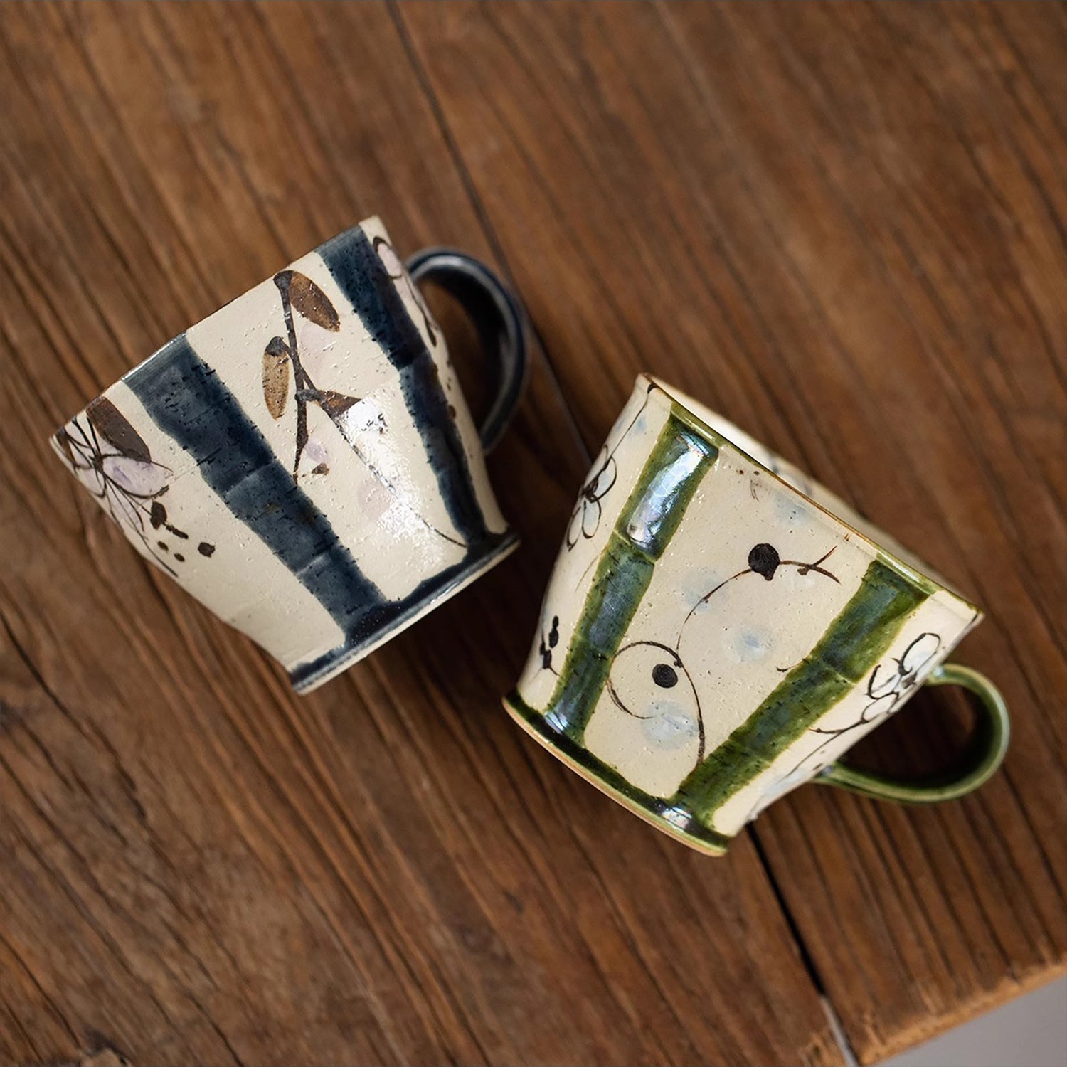 Mug en grès Seto-yaki