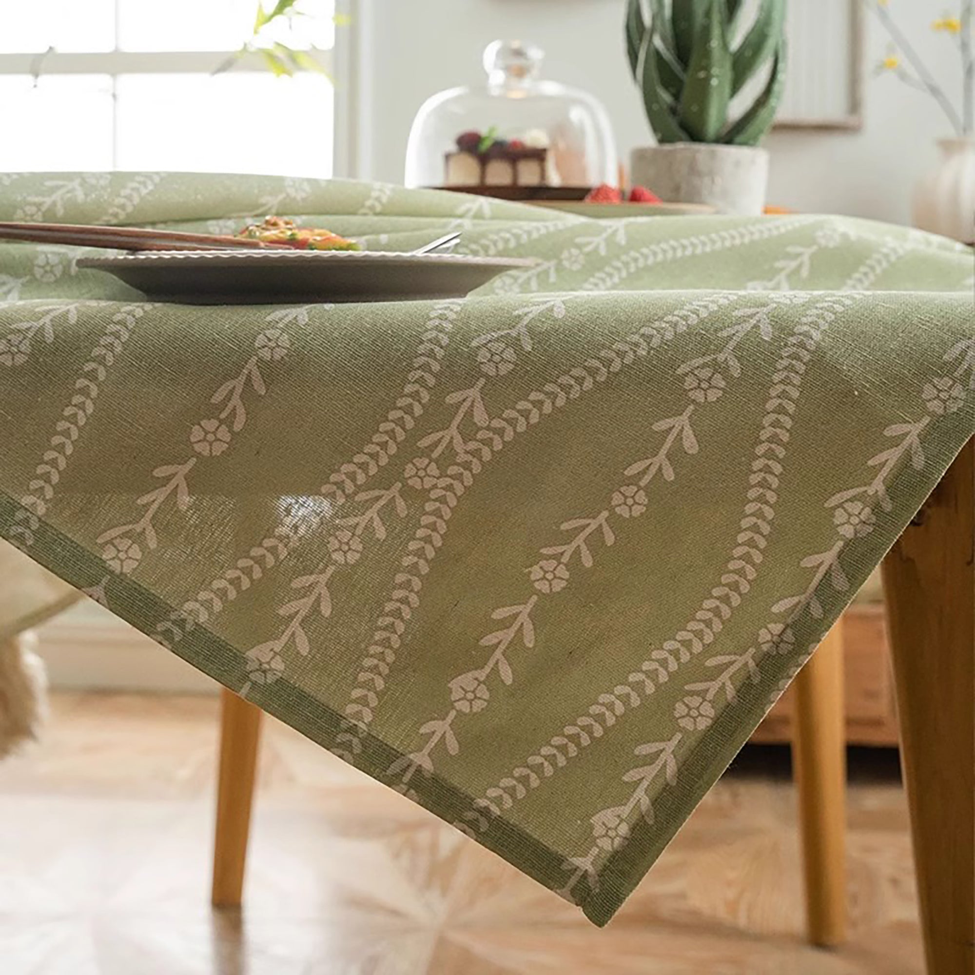 Nappe en lin et coton