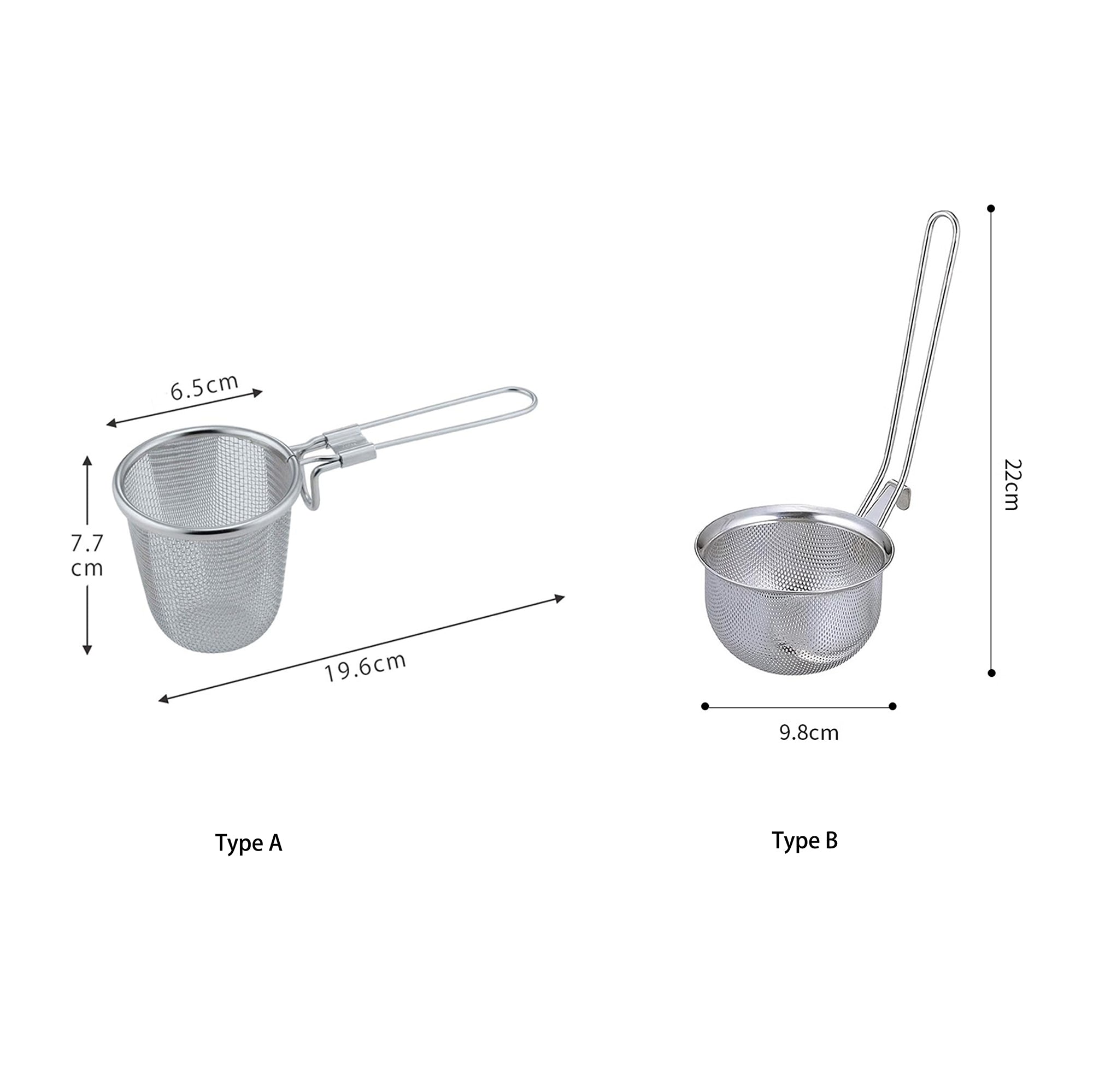 Passoire japonaise en inox pour oden
