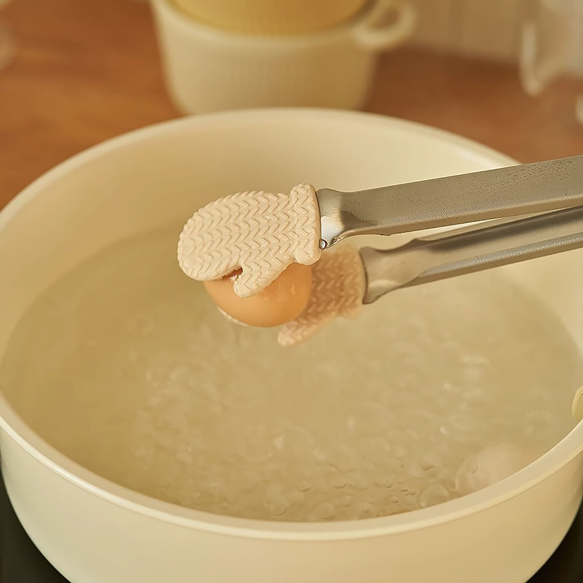 Pince alimentaire avec design gant mignon