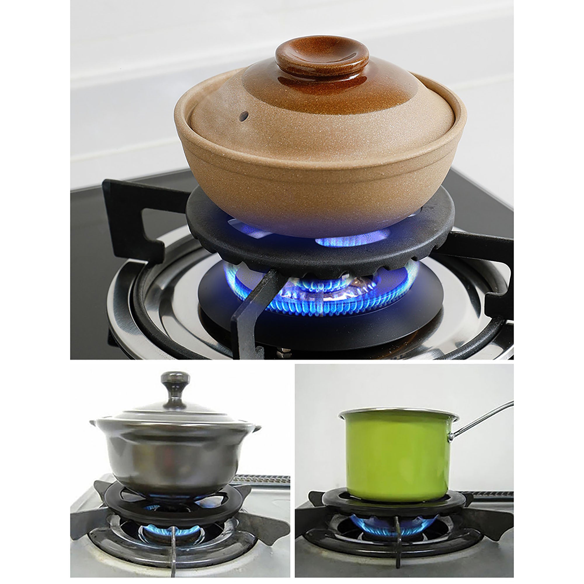 Support de casserole en fonte par Shimoyama