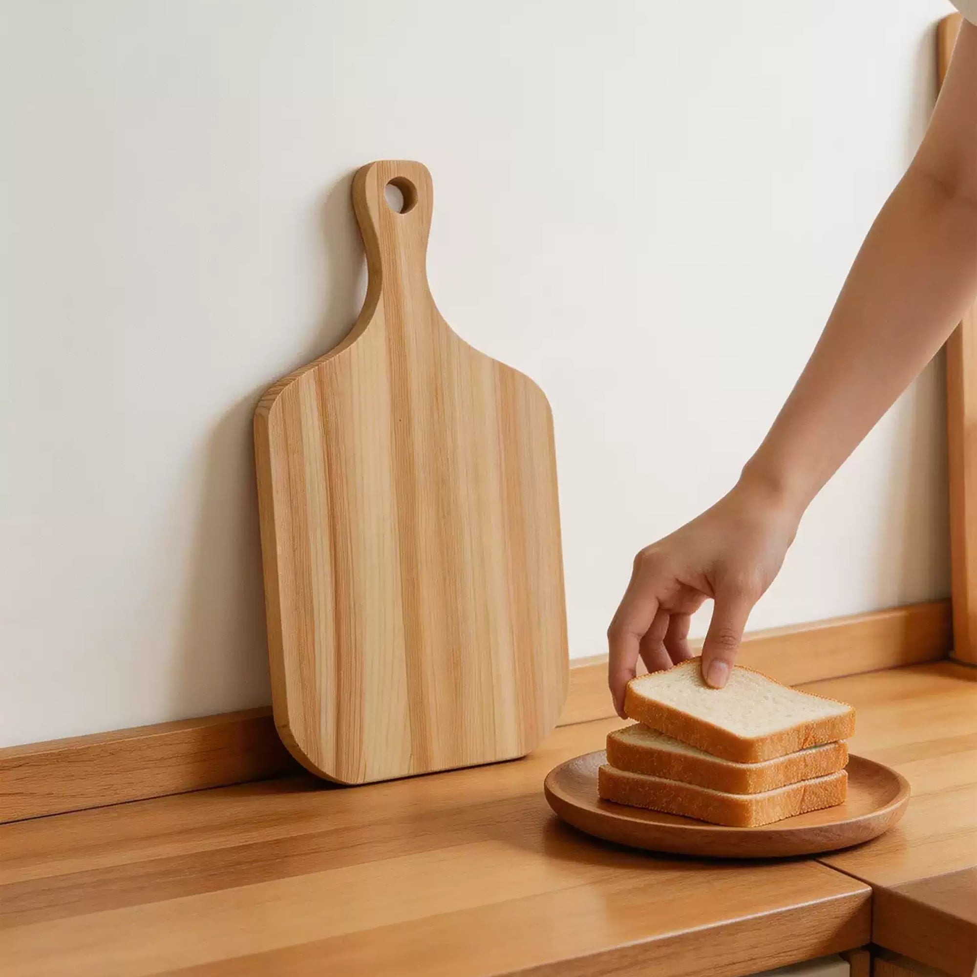 Planche à découper en bois Hinoki