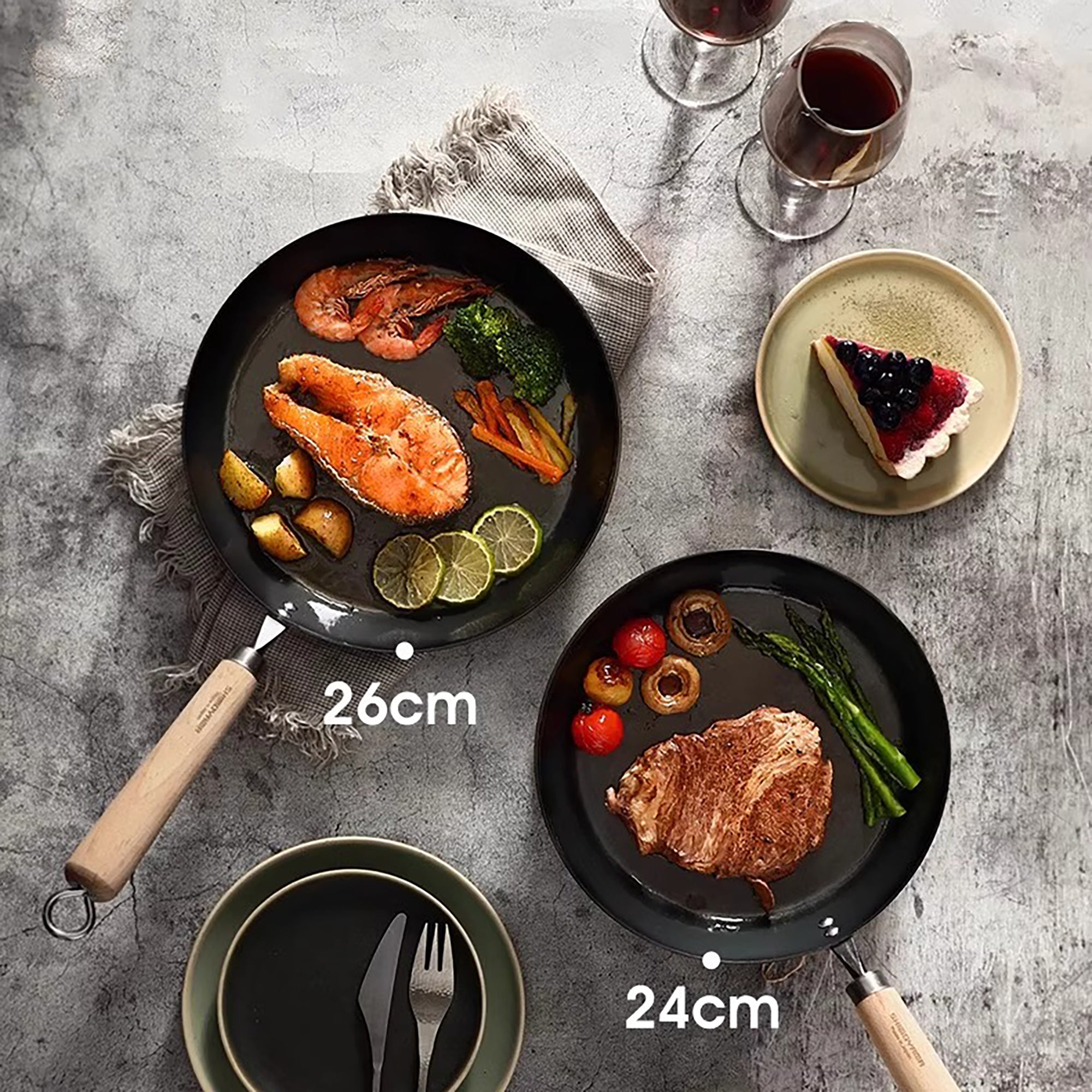 Poêle Shimoyama en fer nitruré