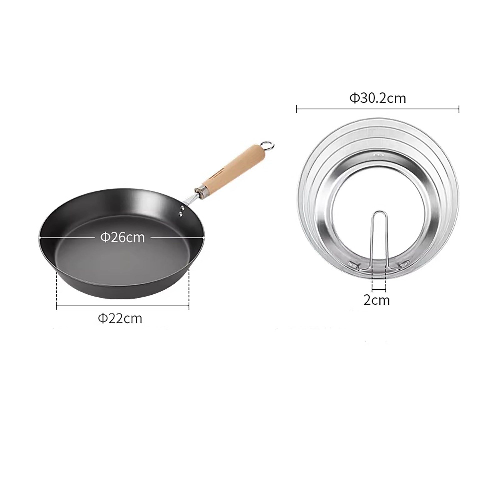 Poêle Shimoyama en fer nitruré