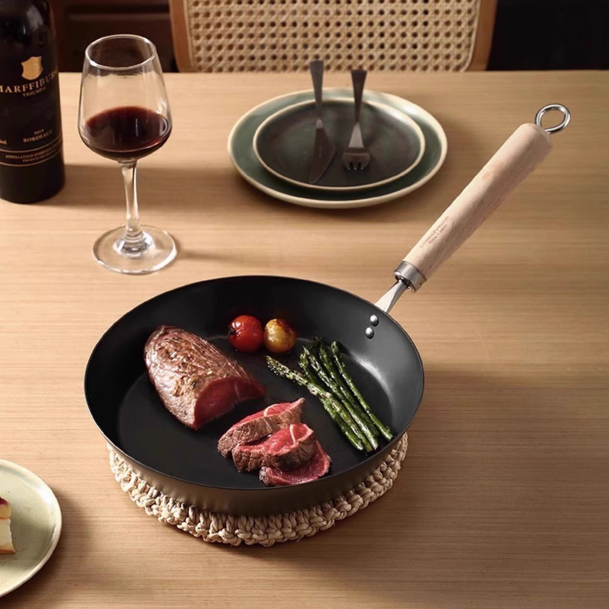 Poêle Shimoyama en fer nitruré