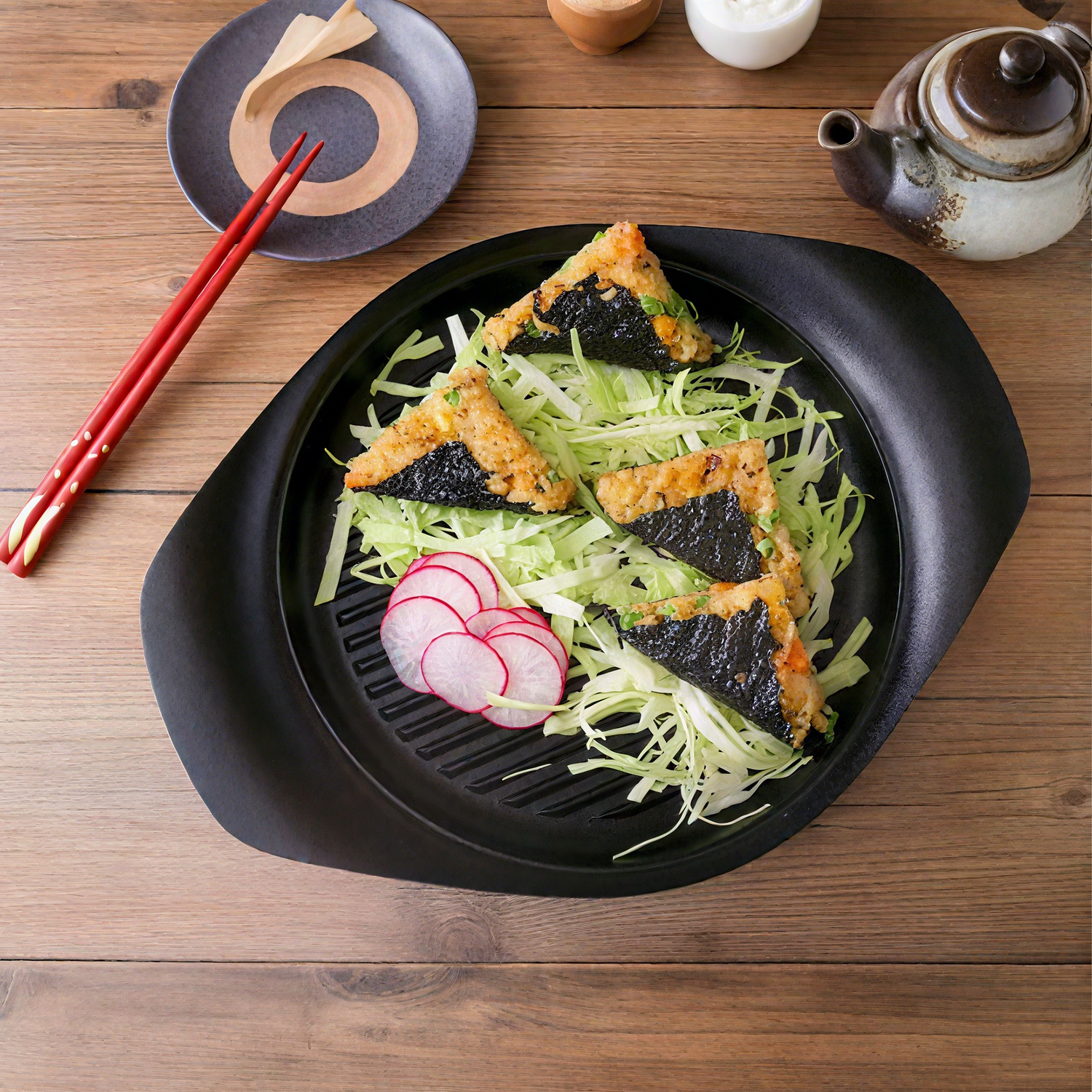 Poêle strié en fonte japonaise Sori Yanagi