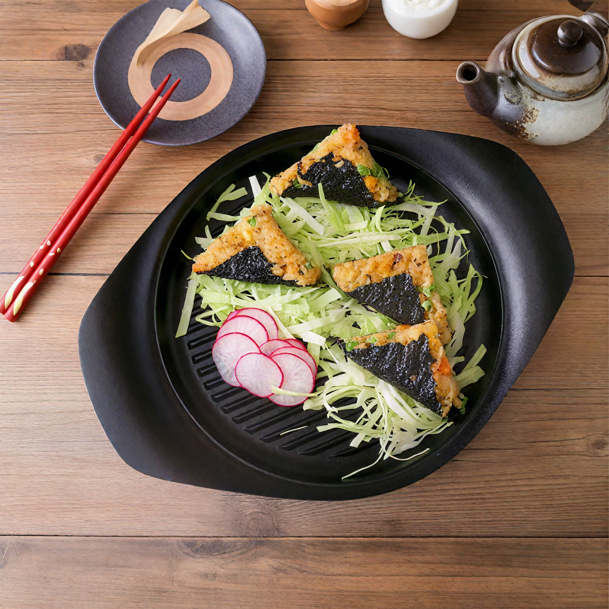 Poêle strié en fonte japonaise Sori Yanagi