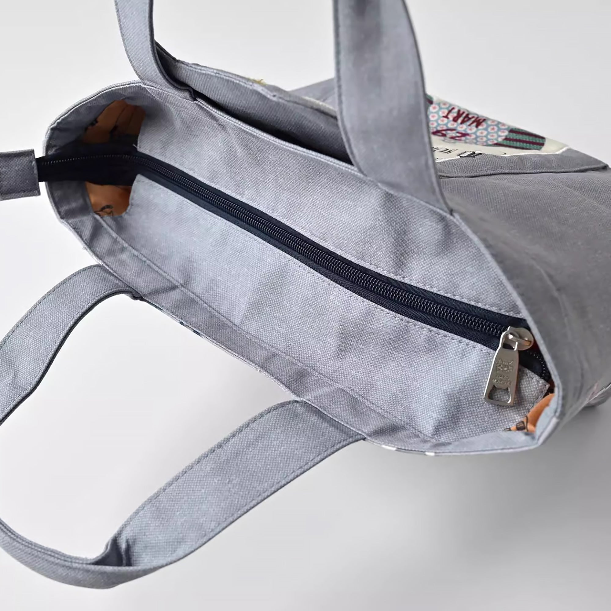 Sac à main chat Kusuguru avec poches intérieures