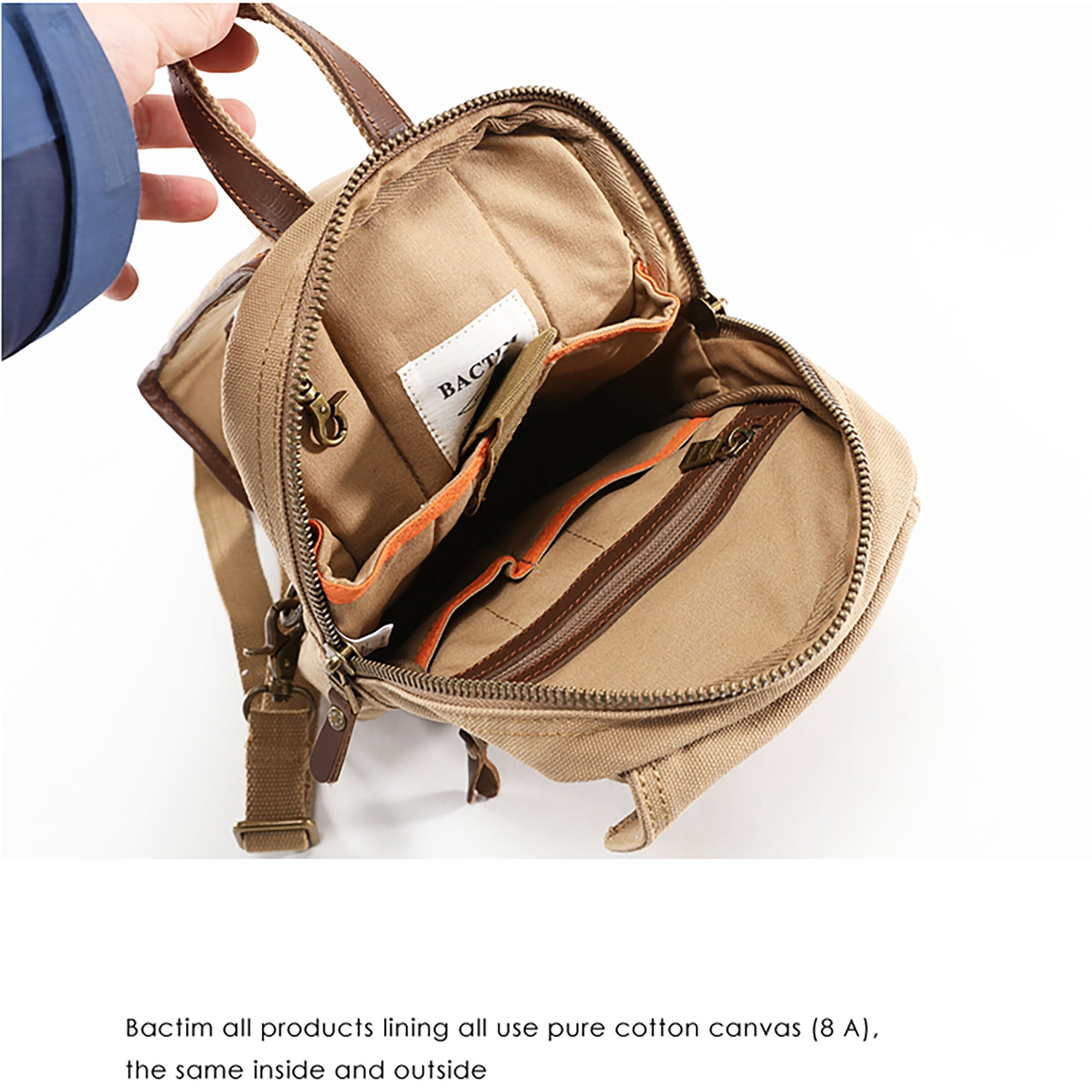 SAC BANANE pour HOMME avec GRAND capacité enCANVAS