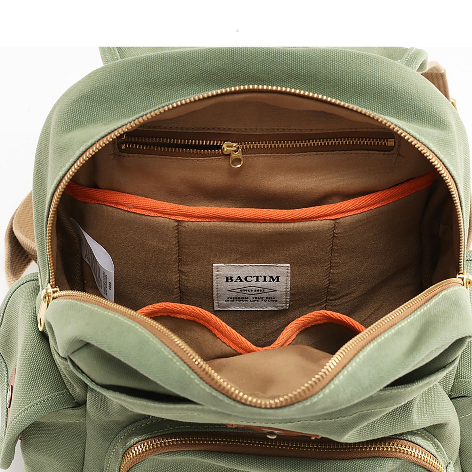SAC à DOS pour FEMME en CANVAS CAREE