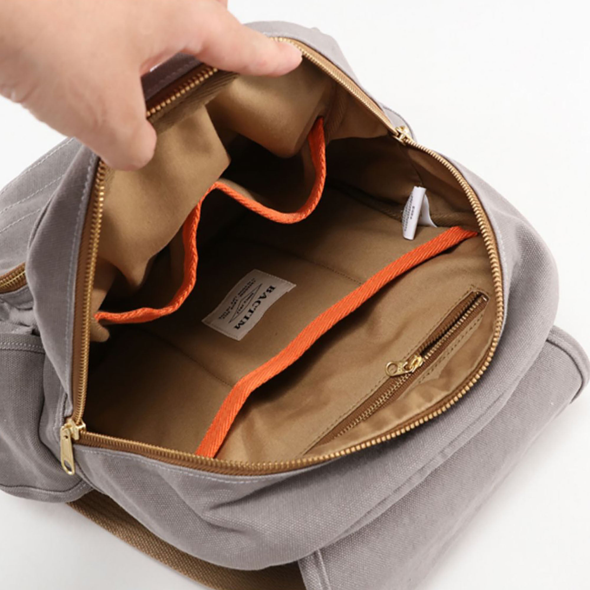 SAC à DOS pour FEMME en CANVAS CAREE