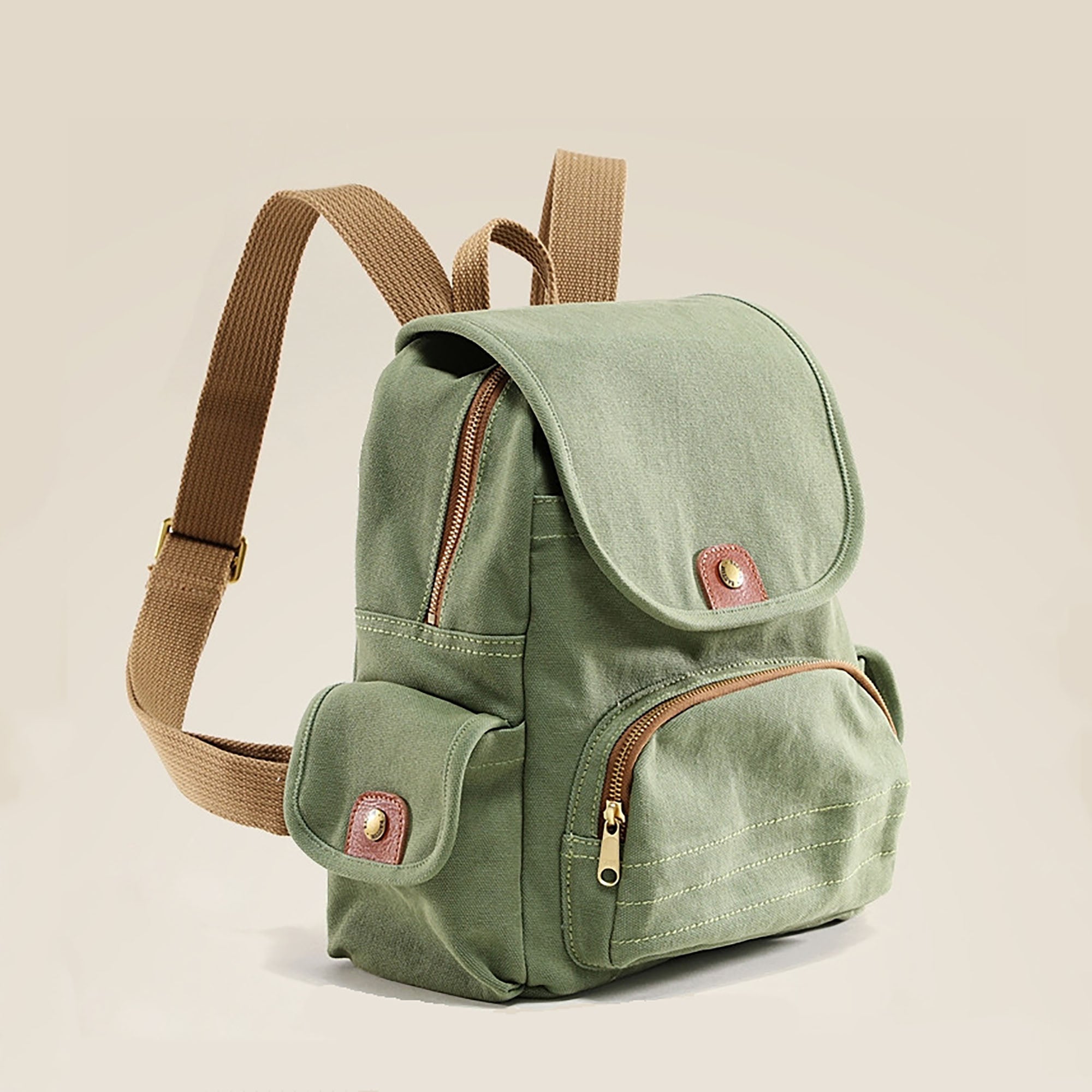 SAC à DOS pour FEMME en CANVAS CAREE