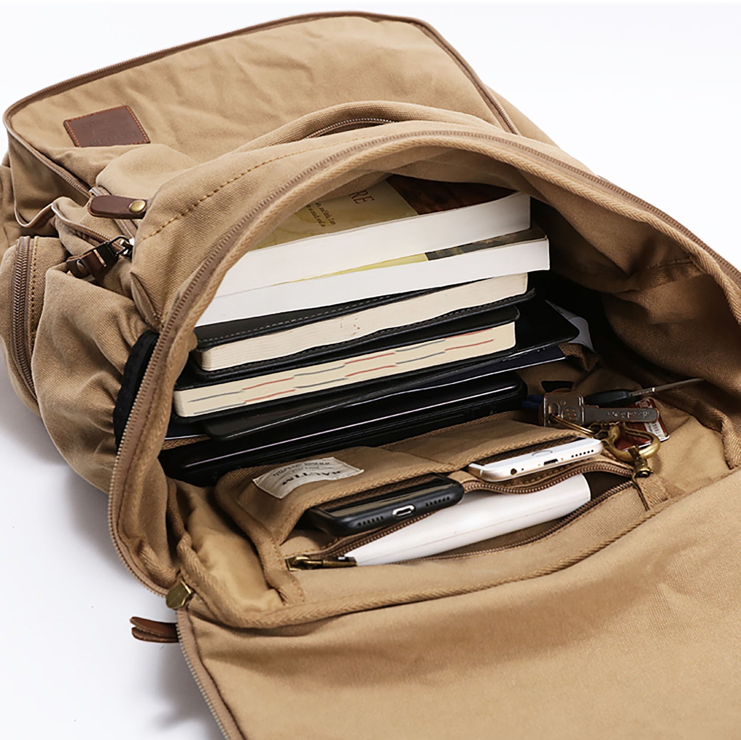 SAC à DOS pour voyage HOMME avec GRAND capacité en CANVA