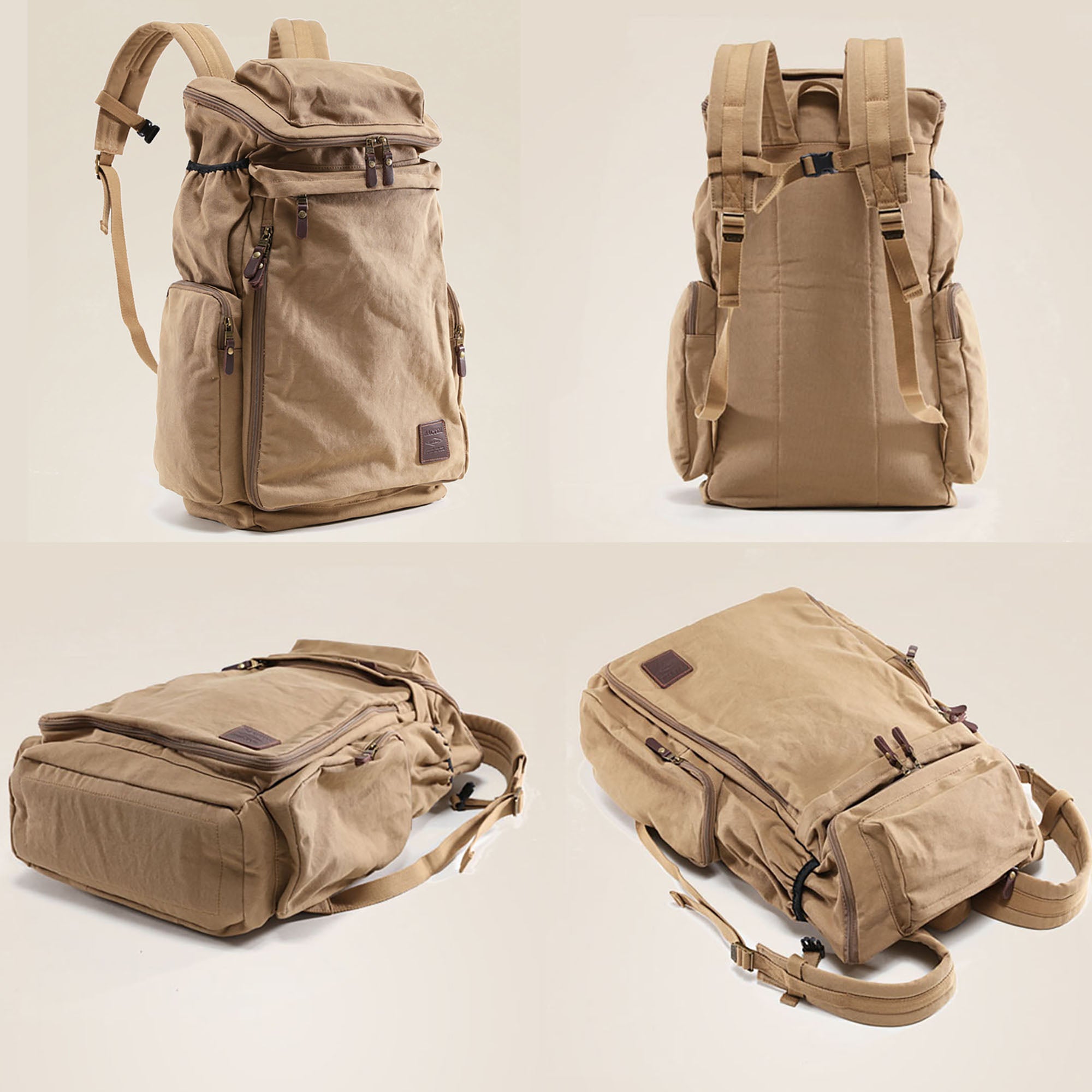 SAC à DOS pour voyage HOMME avec GRAND capacité en CANVA
