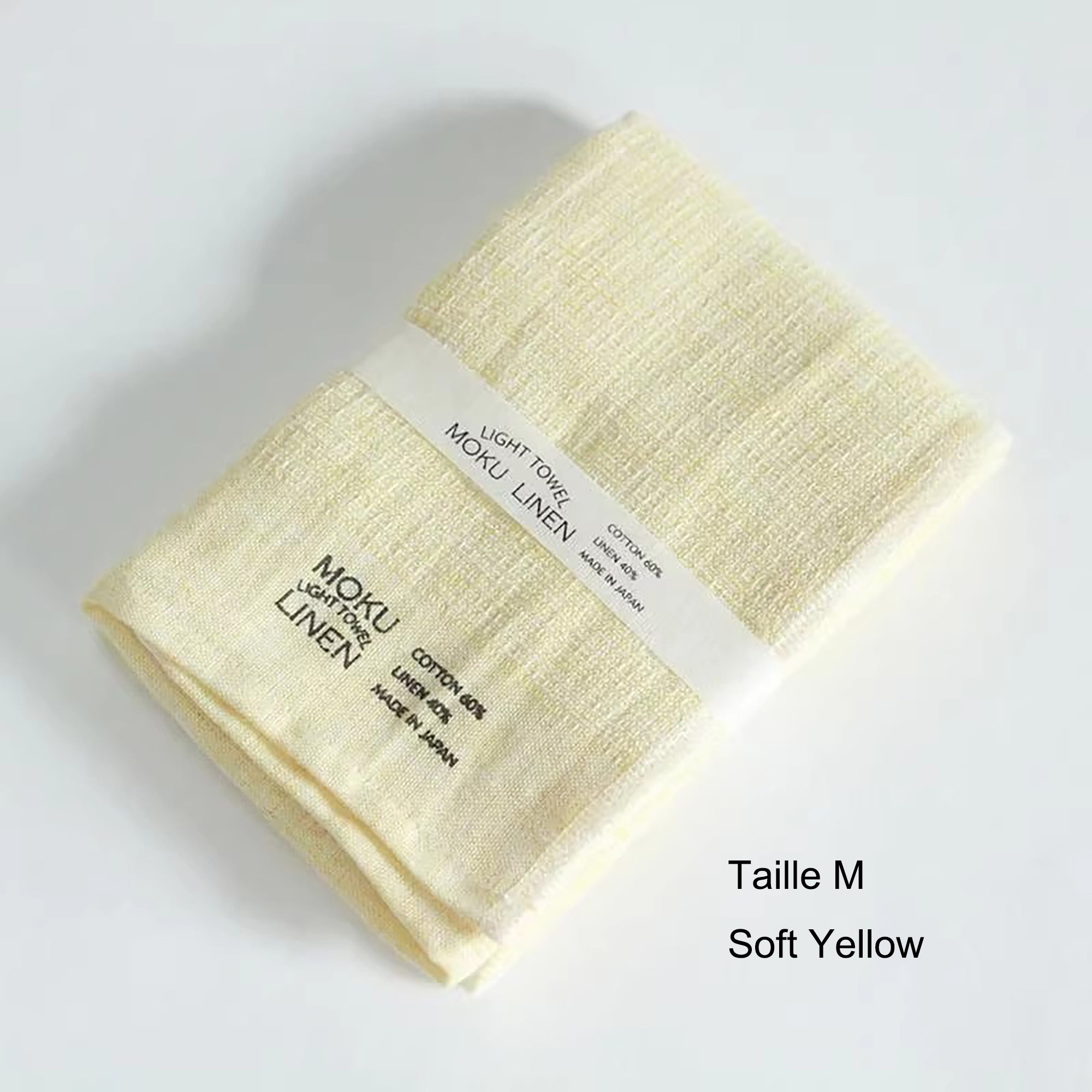 Serviette MOKU LINEN coton-lin séchage rapide légère et absorbante