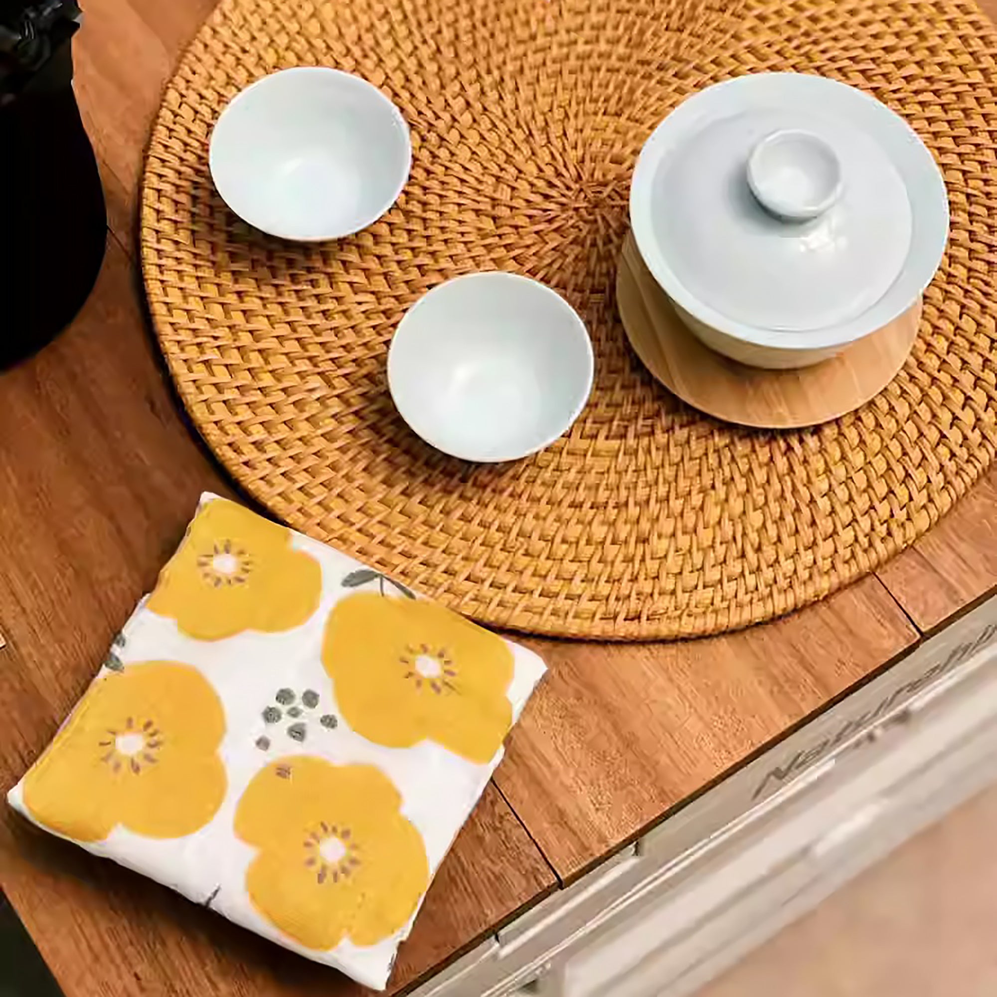 Serviette multi-usages IZAWA à motif floral