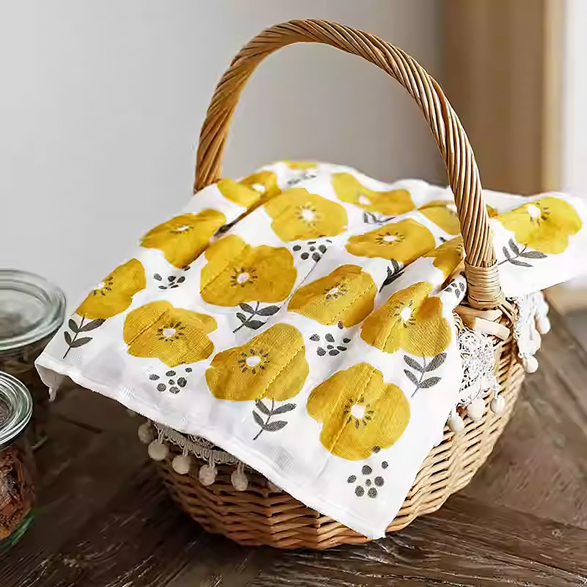 Serviette multi-usages IZAWA à motif floral