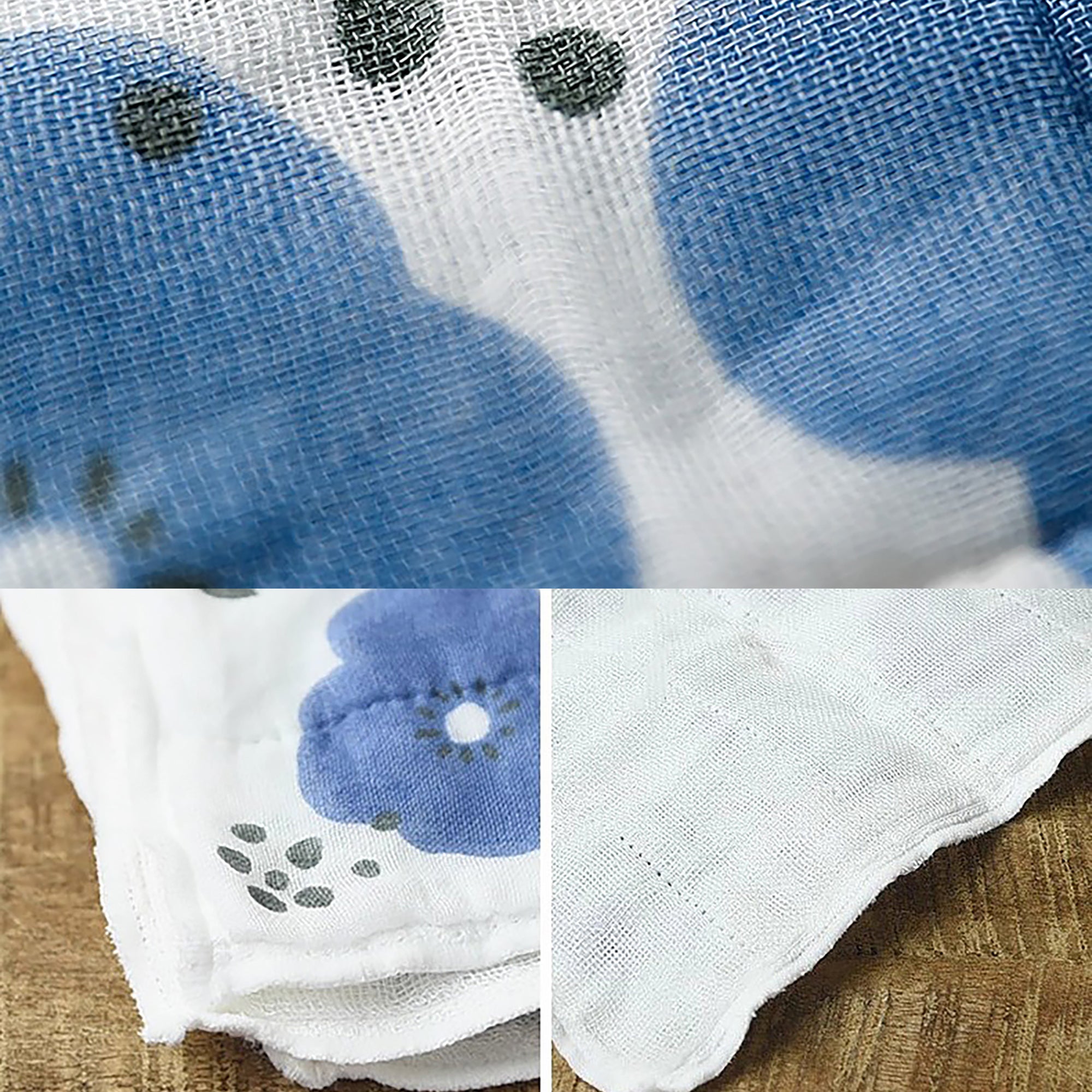 Serviette multi-usages IZAWA à motif floral