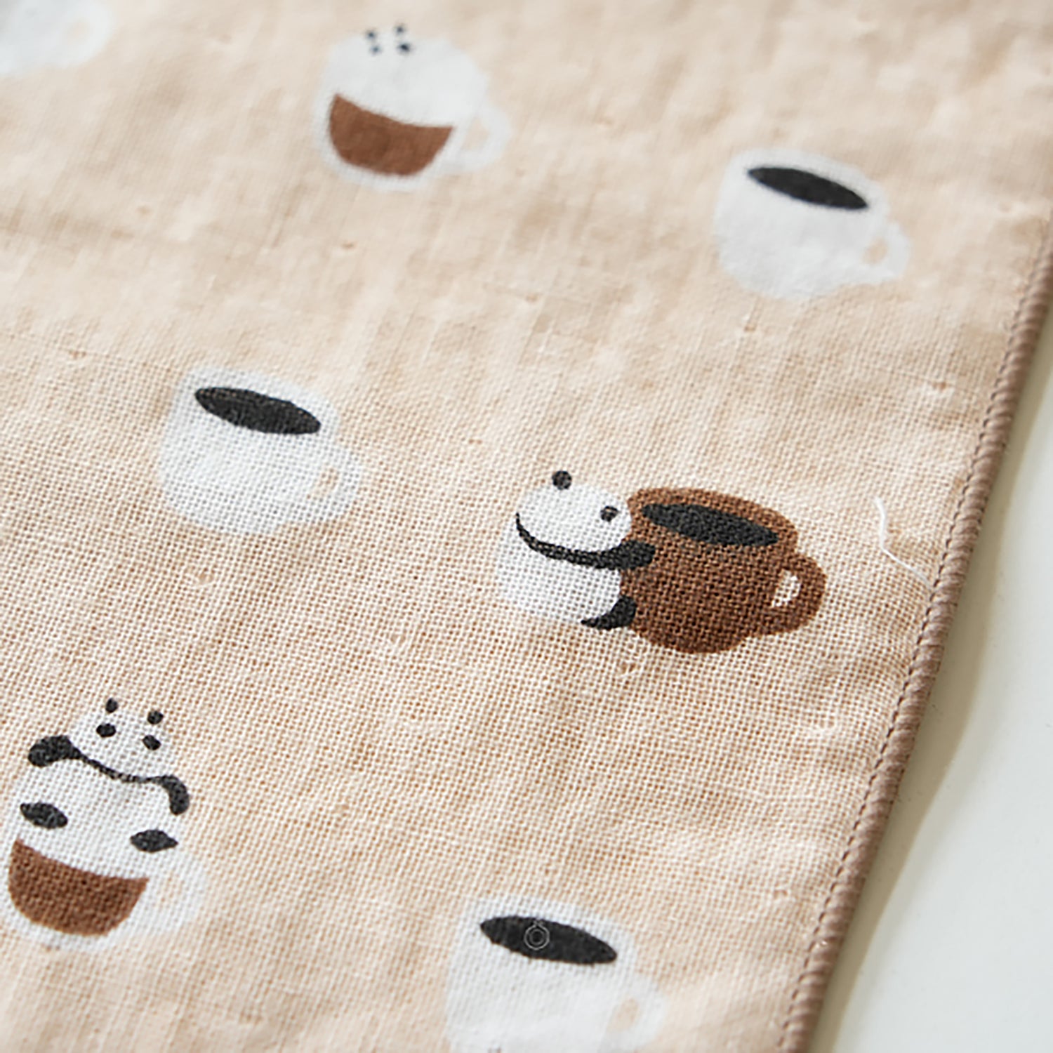 Petite serviette en gaze de coton double face de Hamamonyo