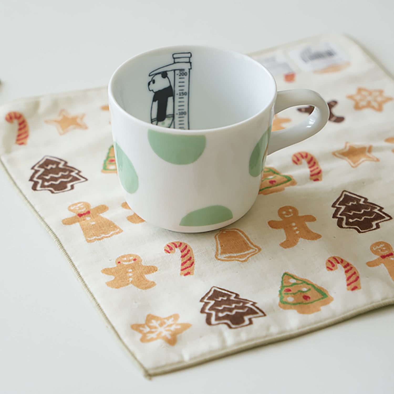 Petite serviette en gaze de coton double face de Hamamonyo