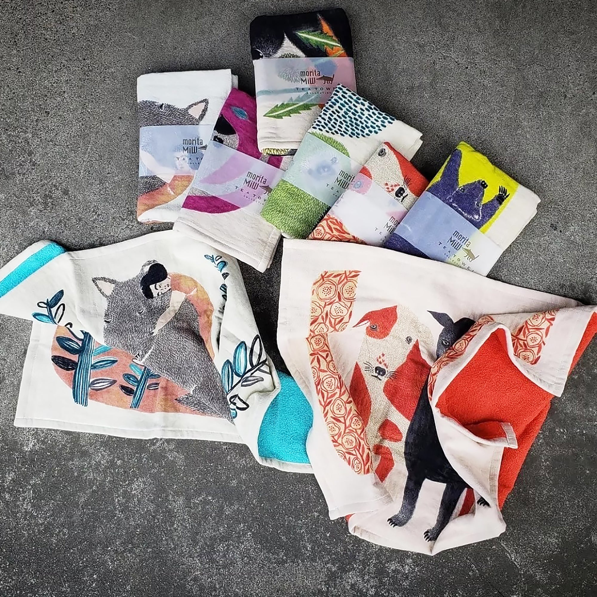 Serviette japonaise en coton Morita MiW