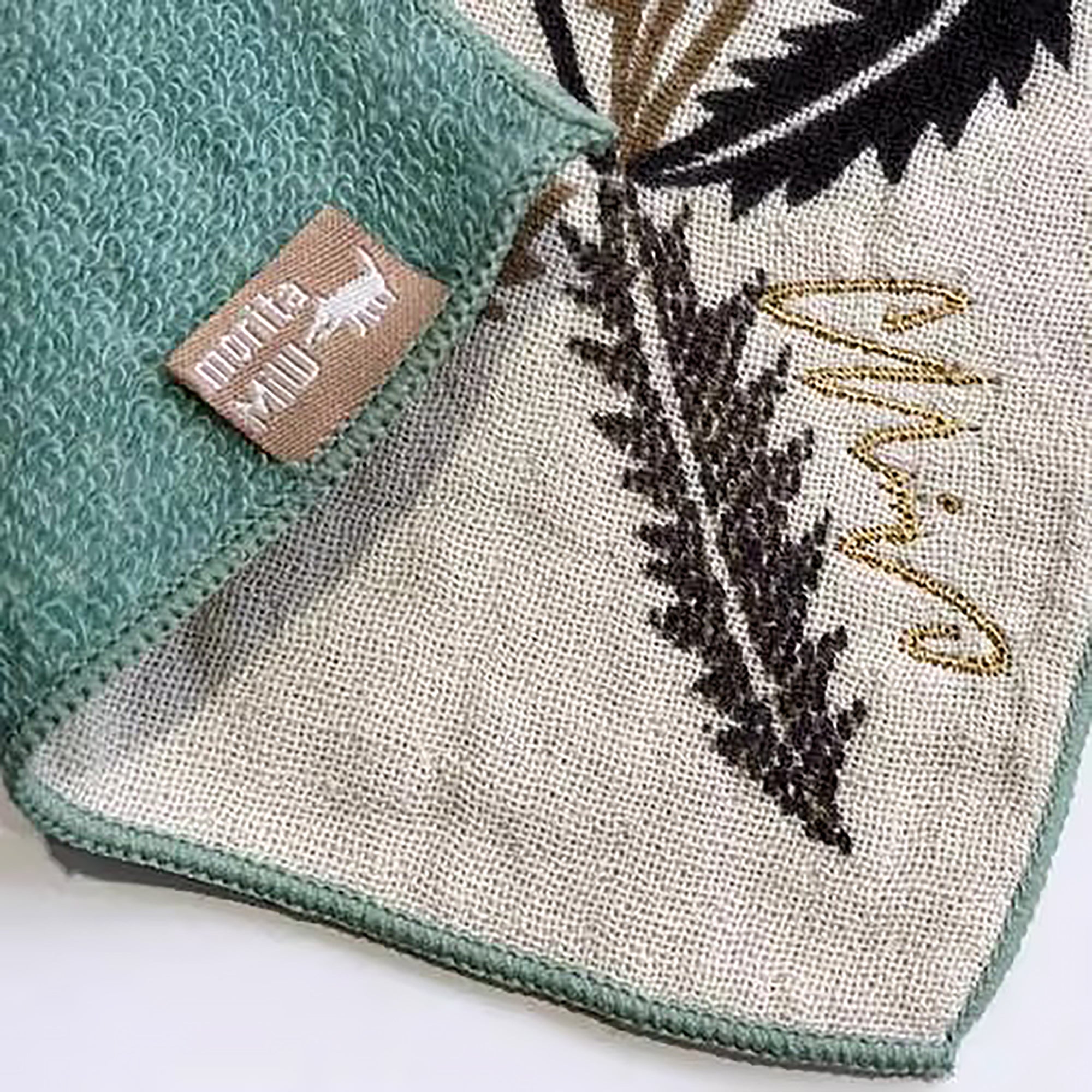 Serviette japonais en coton bordé par Morita MiW