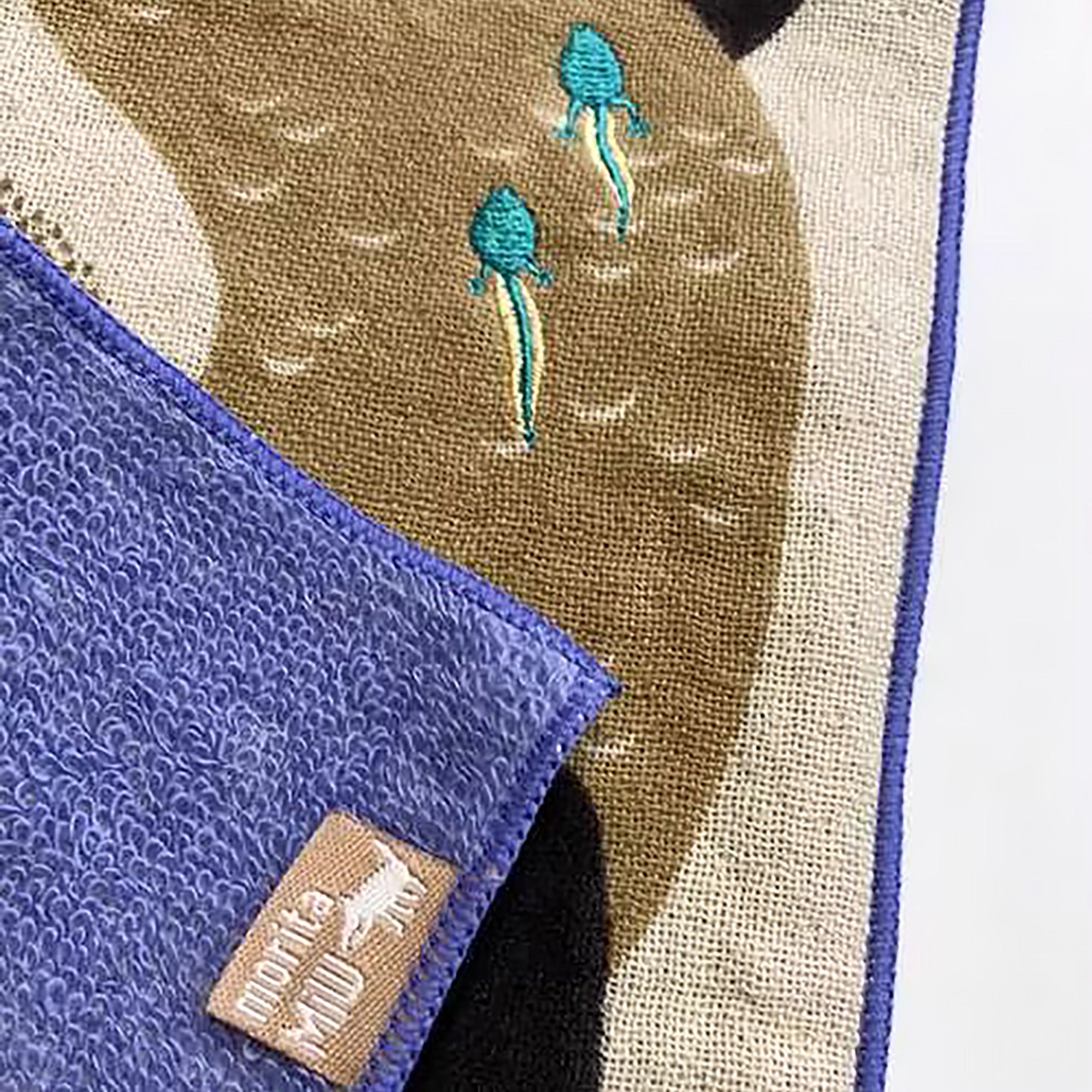 Serviette japonais en coton bordé par Morita MiW