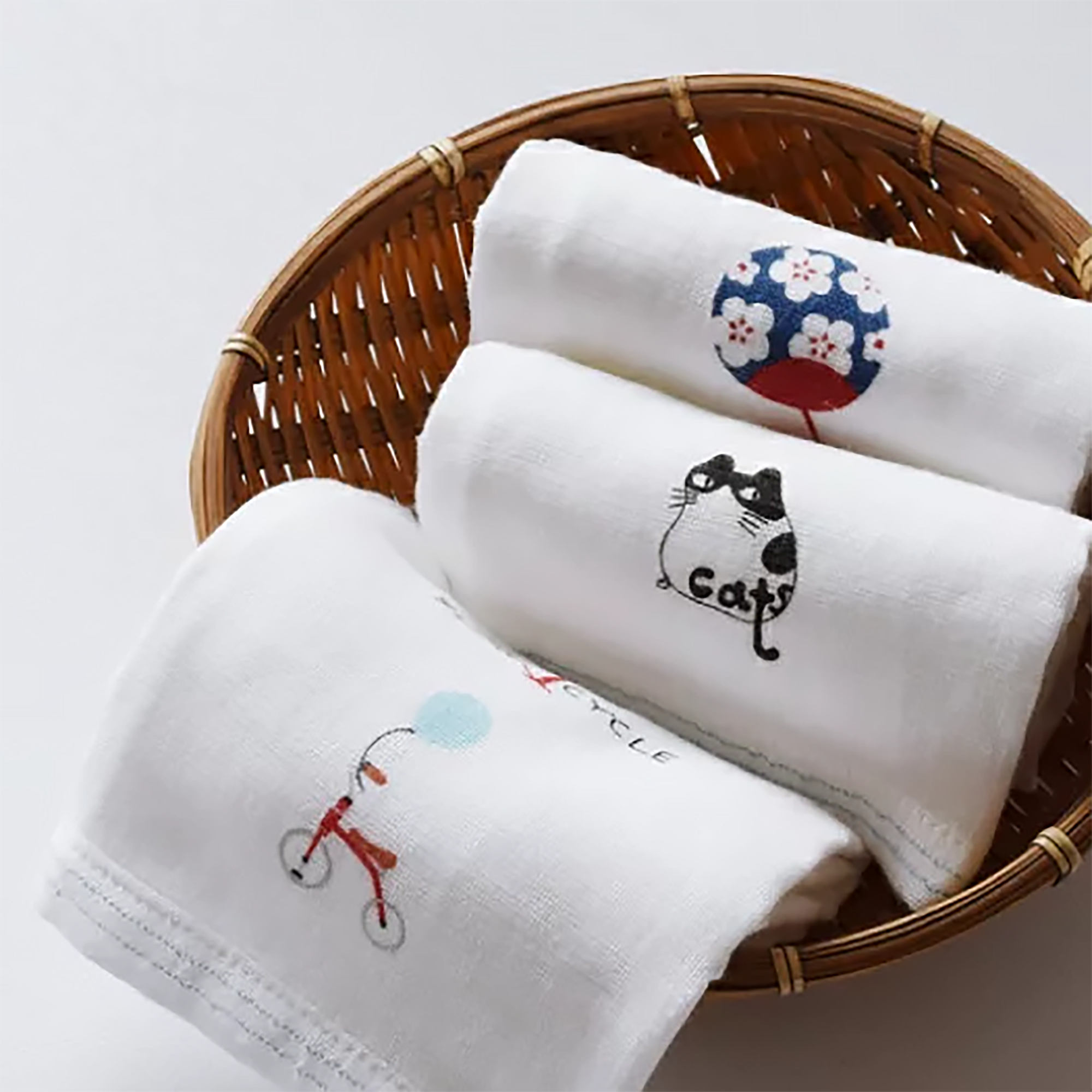 Serviette japonaise en coton Kontex
