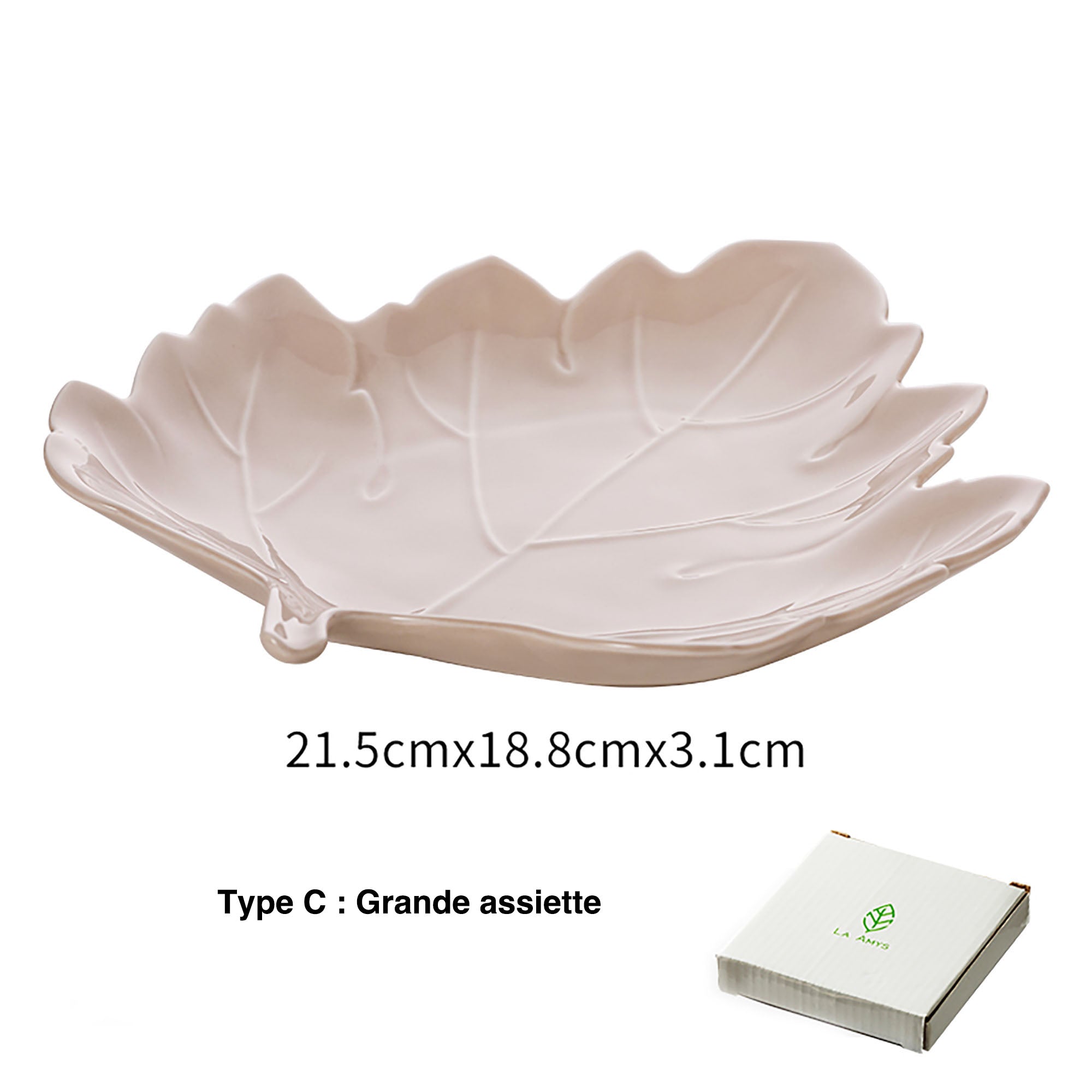 ASSIETTE-FEUILLE